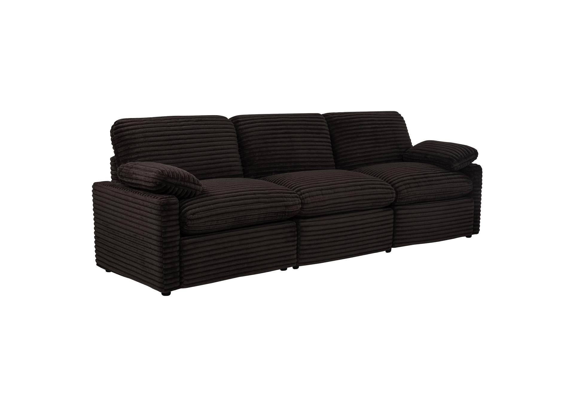Collins Modular Power Sofa Chocolate Brown image 1