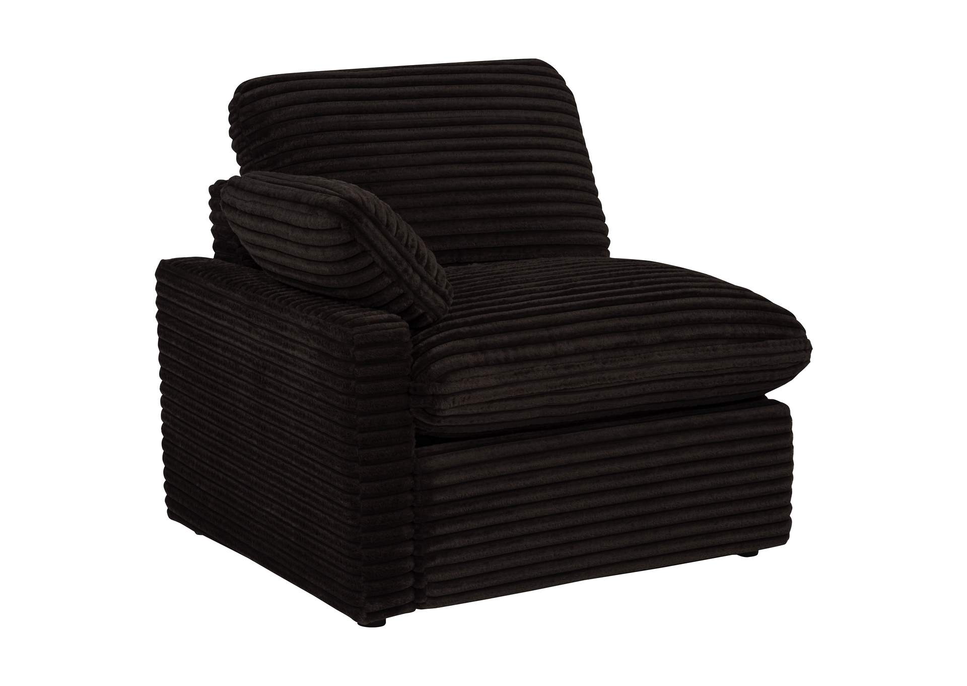Collins Modular Power Loveseat Chocolate Brown image 6