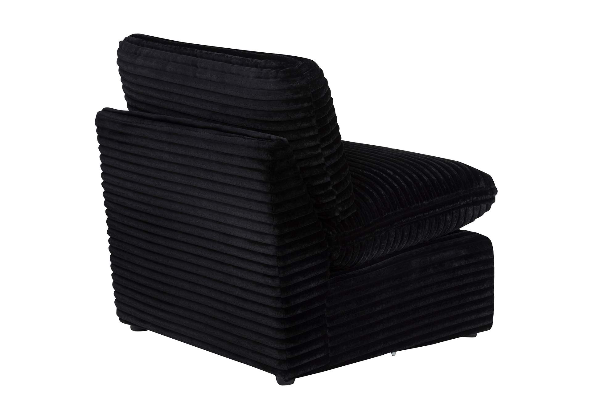 Collins Modular Armless Chair Black image 7