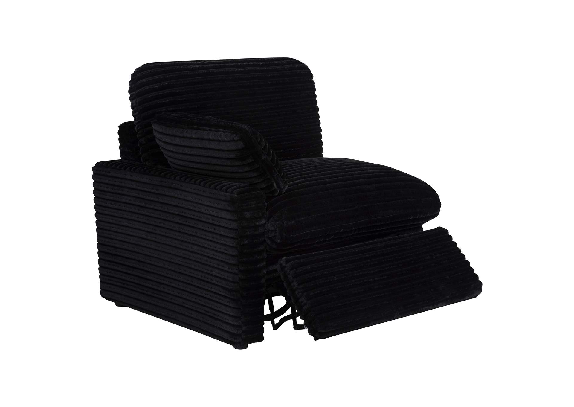 Collins Modular Power Loveseat Black image 7