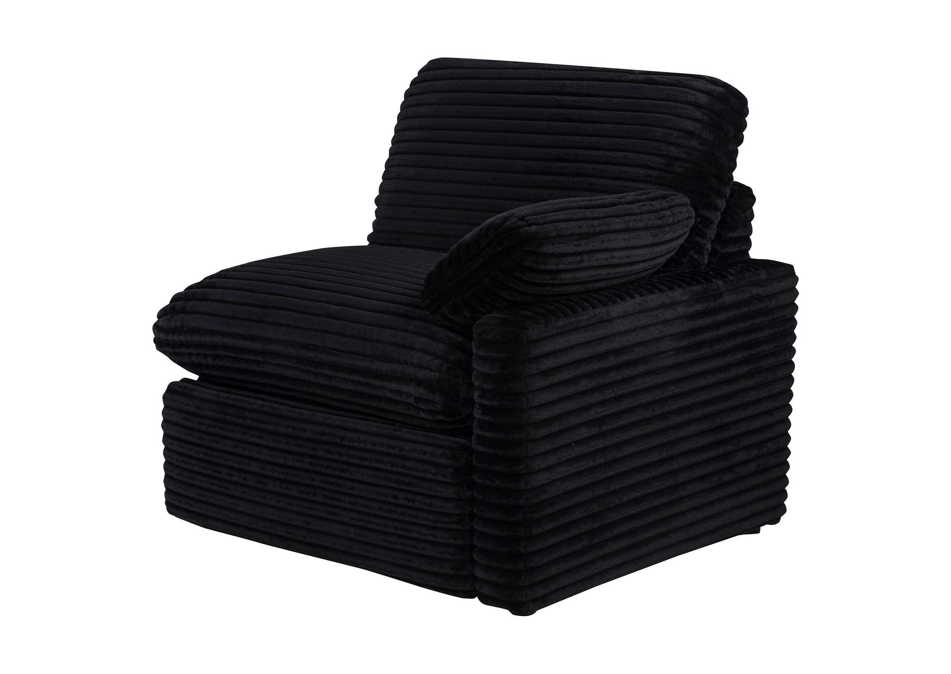 Collins Modular Power Loveseat Black image 9