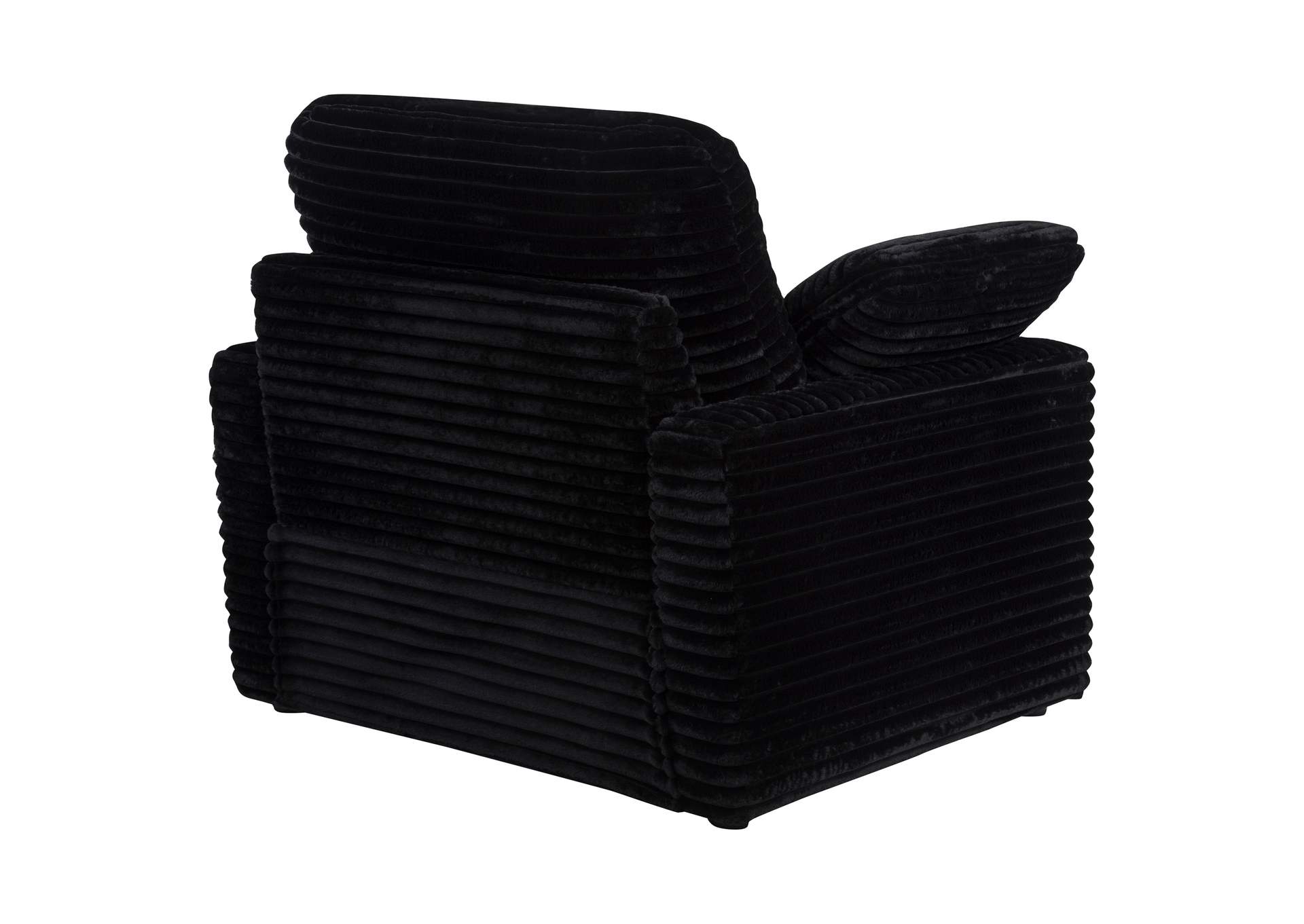 Collins Upholstered Power Recliner Chair Black image 11