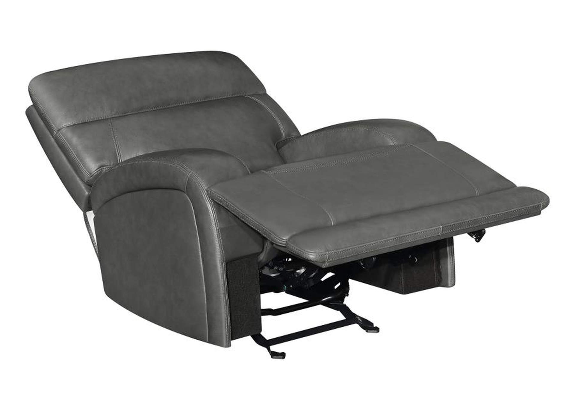Longport 3-piece Upholstered Power Living Room Set Charcoal image 11