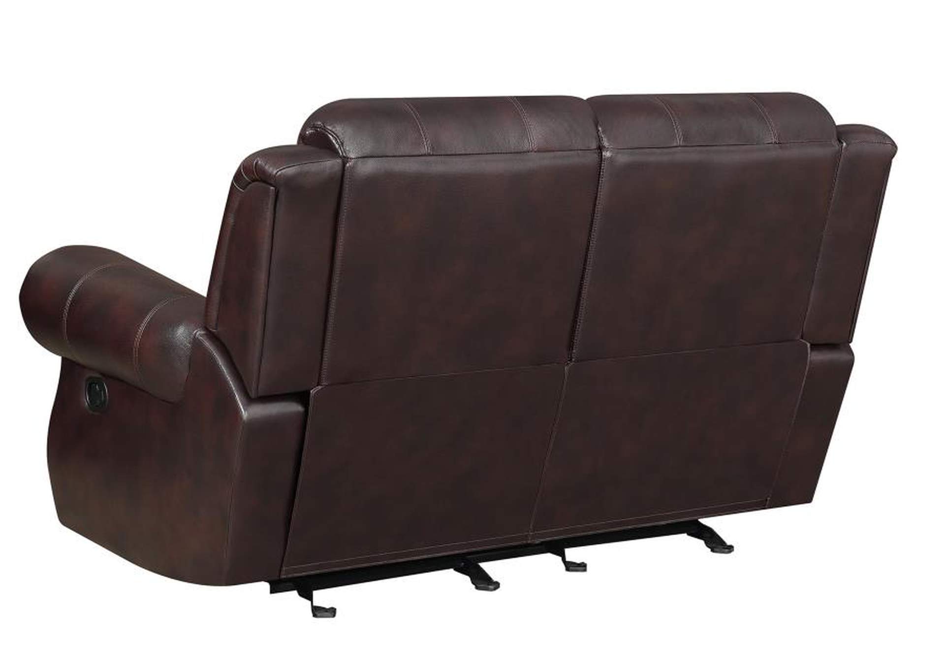 Sir Rawlinson Upholstered Living Room Set Dark Brown image 12