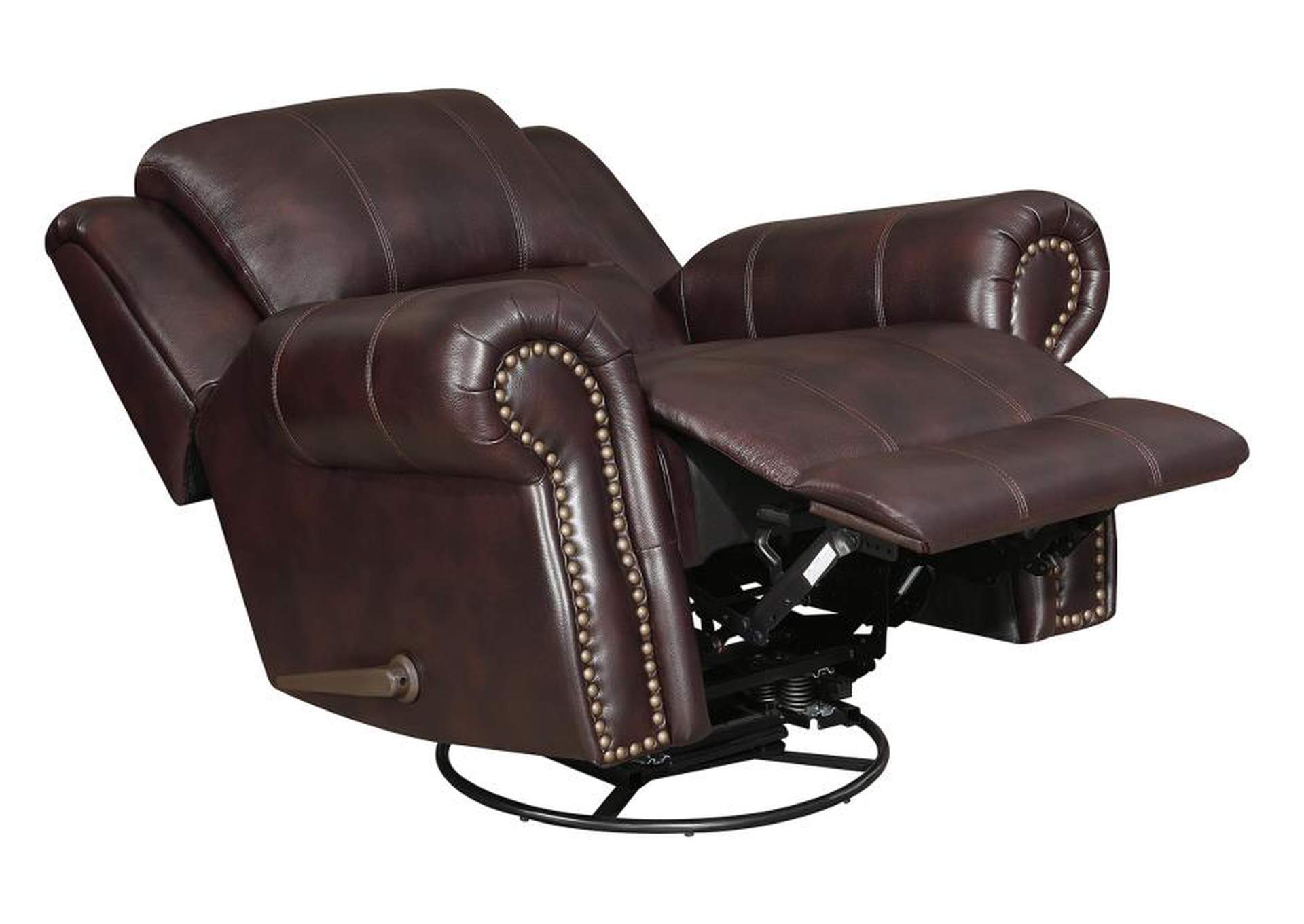 Sir Rawlinson Upholstered Living Room Set Dark Brown image 14