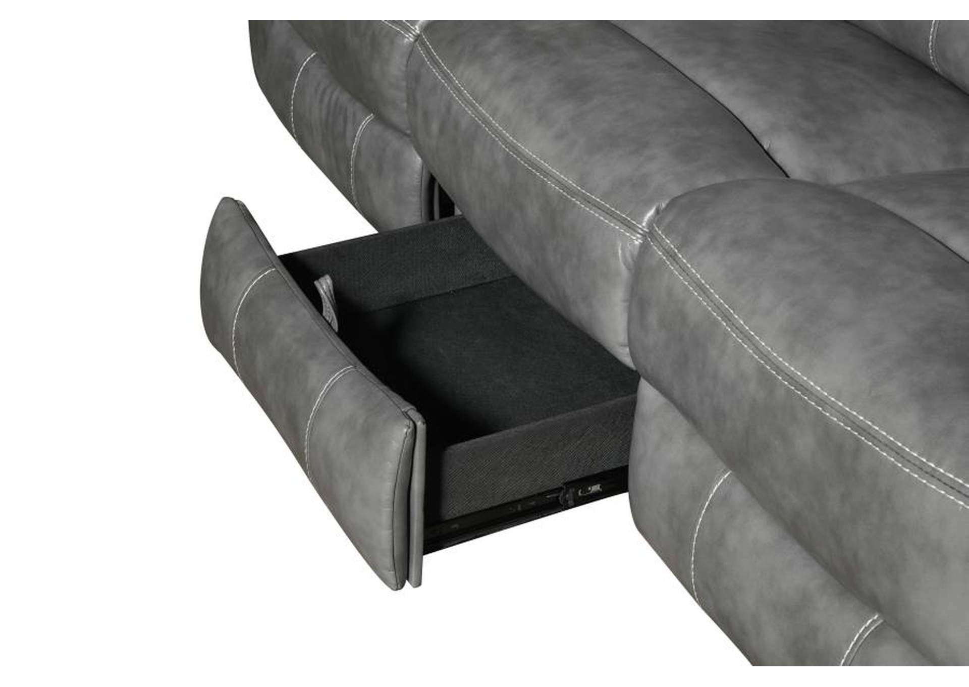 Conrad 2-piece Living Room Set Grey image 10