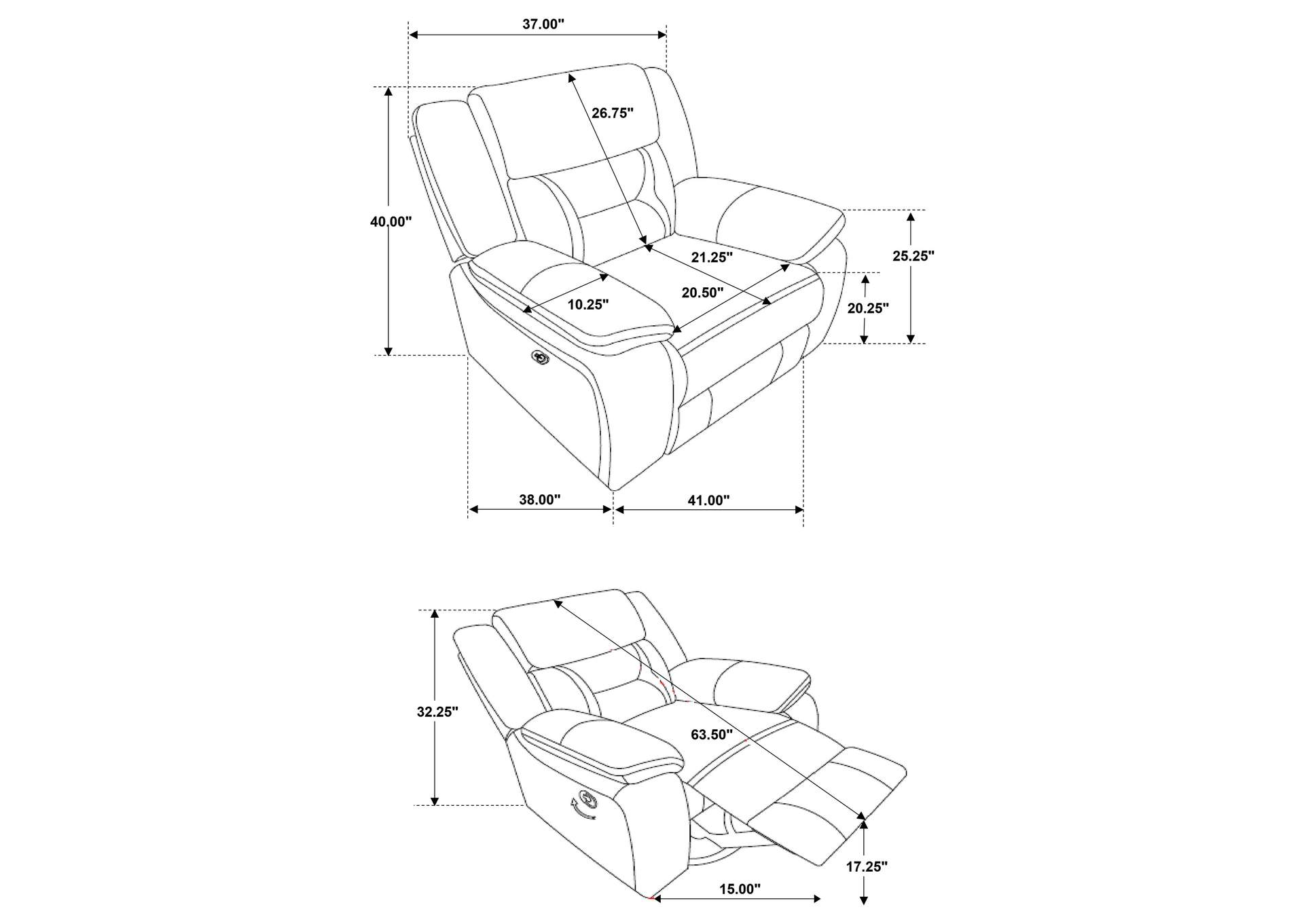 Greer 3-piece Upholstered Reclining Sofa Set Taupe image 5
