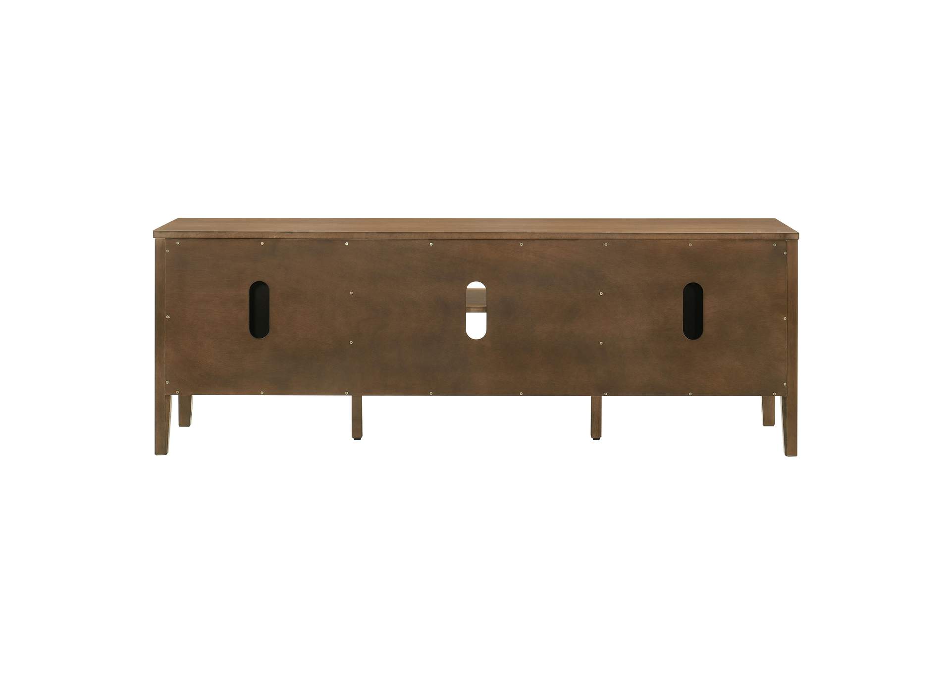 Thori 63-inch 2-door TV Stand Media Console Dark Brown image 9