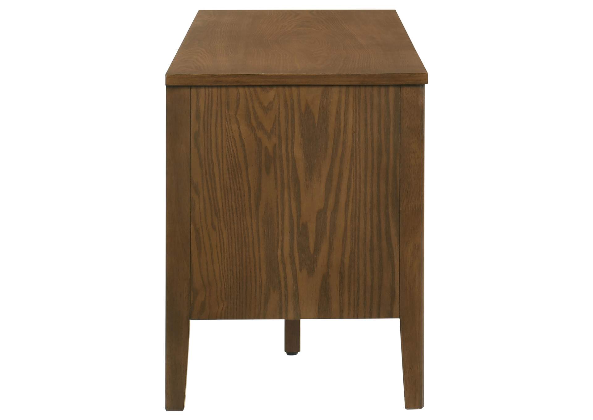 Thori 63-inch 2-door TV Stand Media Console Dark Brown image 11