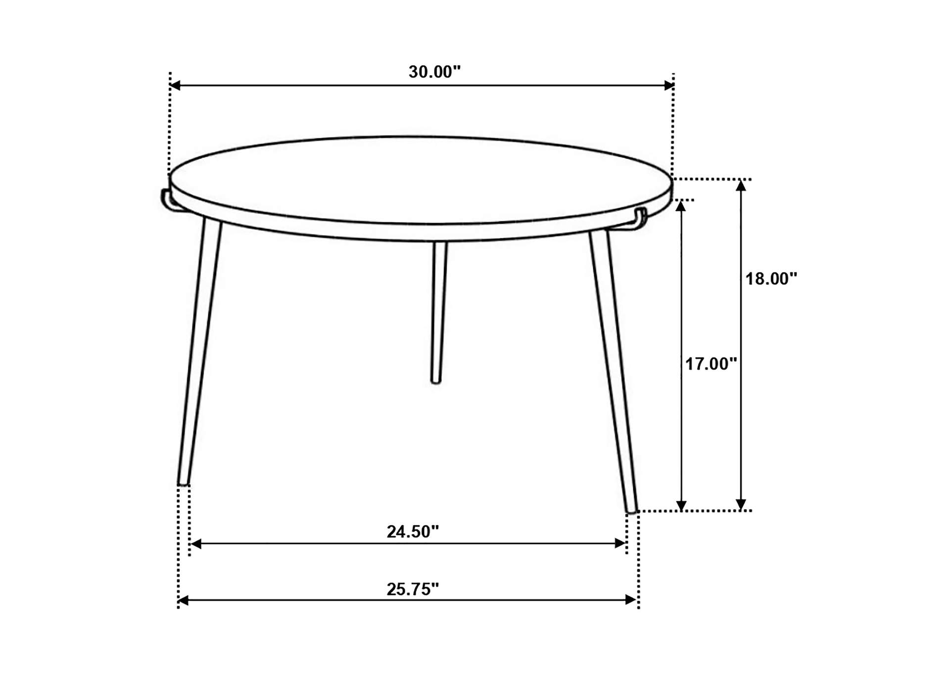 Pilar 3-piece Solid Wood Coffee and End Table Set Natural