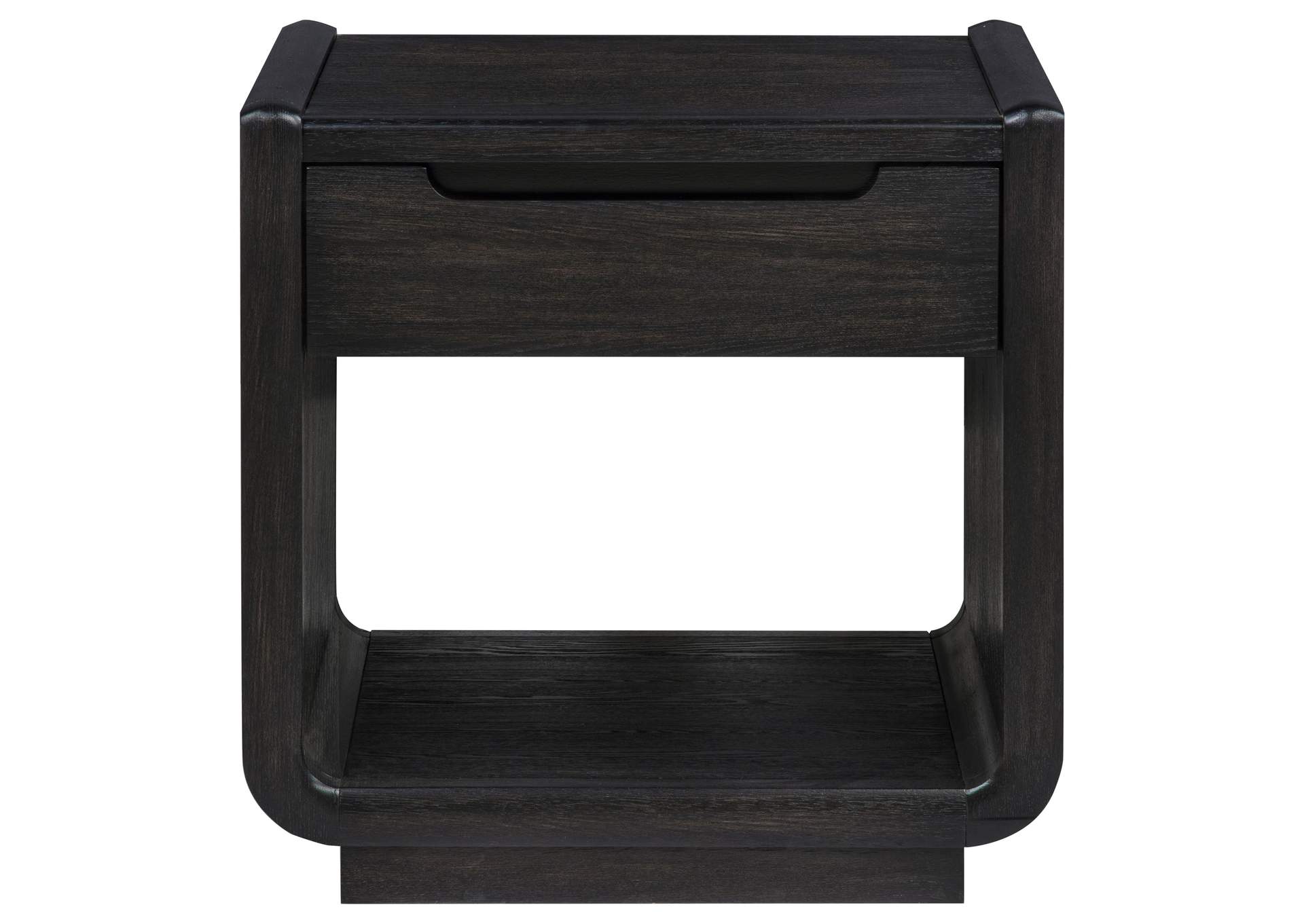 Leandro 3-piece Wood Coffee and End Table Set Burnished Black image 6