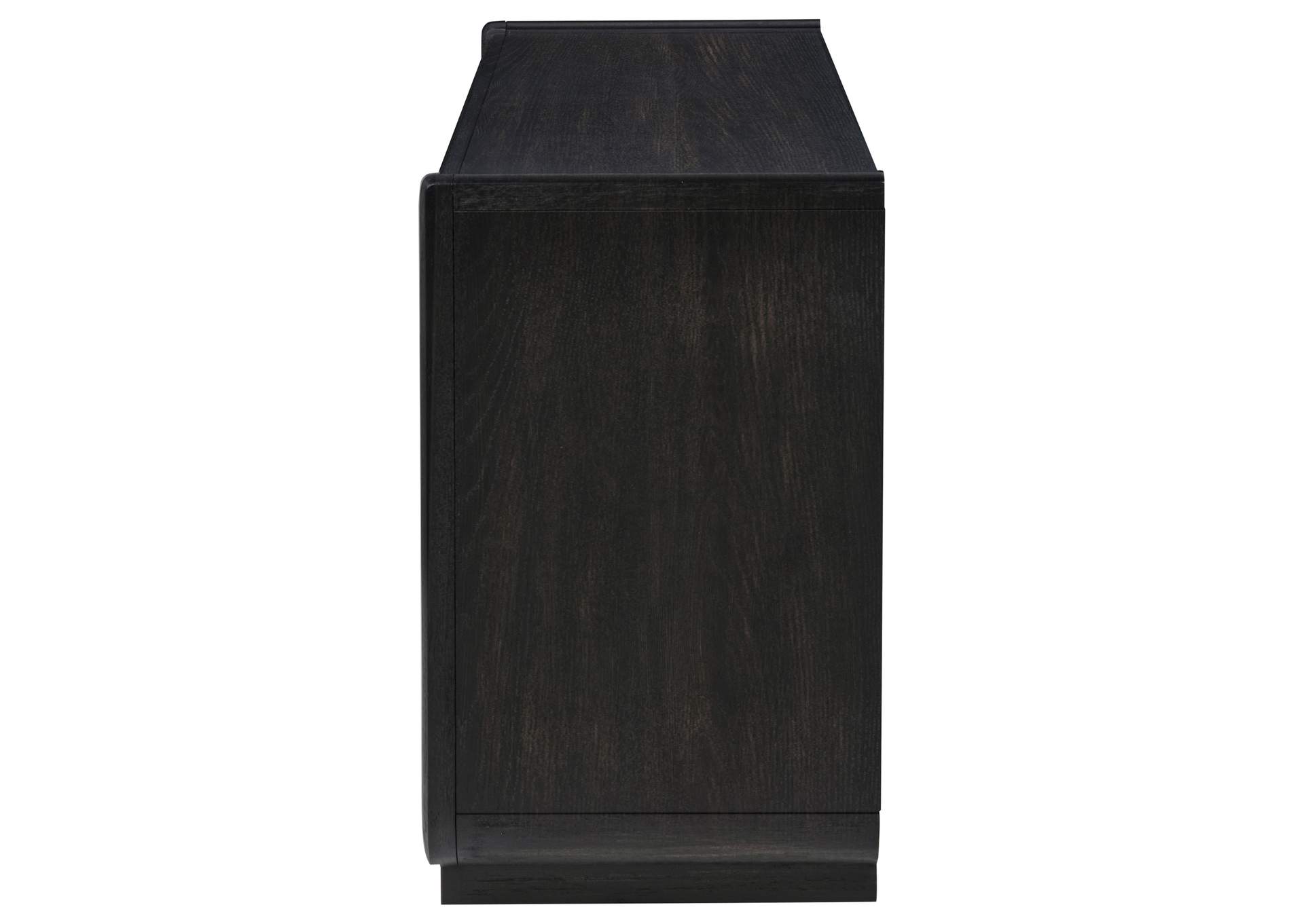 Leandro 2-drawer Entryway Sofa Console Table Burnished Black image 7