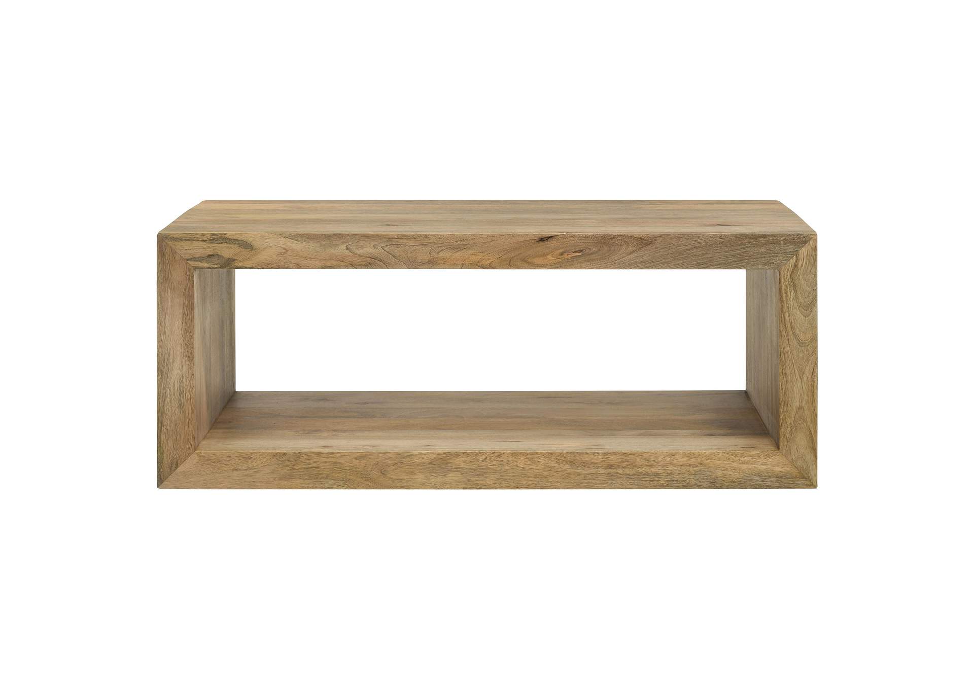 Benton 2-piece Solid Mango Coffee and End Table Set Natural