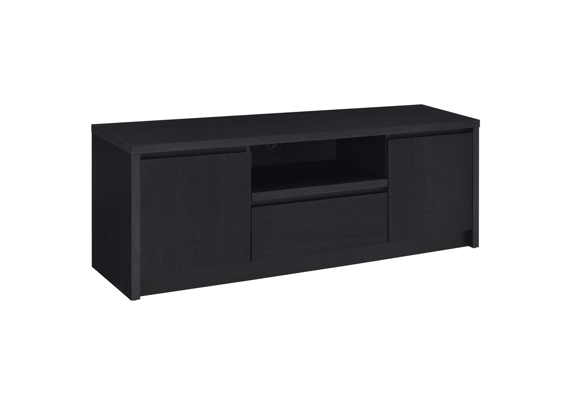 Winfield 3-piece Entertainment Center 60-inch TV Stand Black