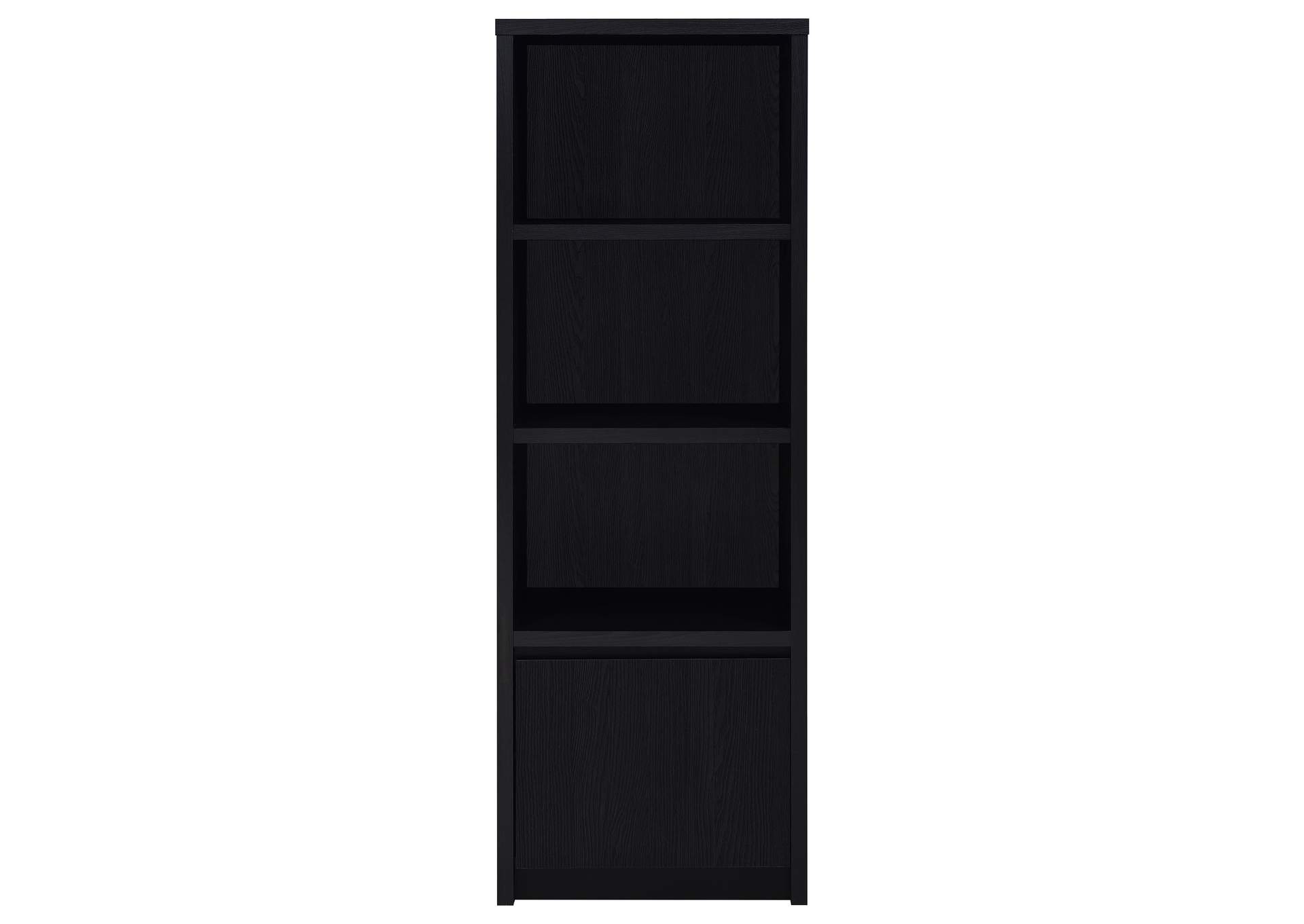 Winfield 3-piece Entertainment Center 78-inch TV Stand Black