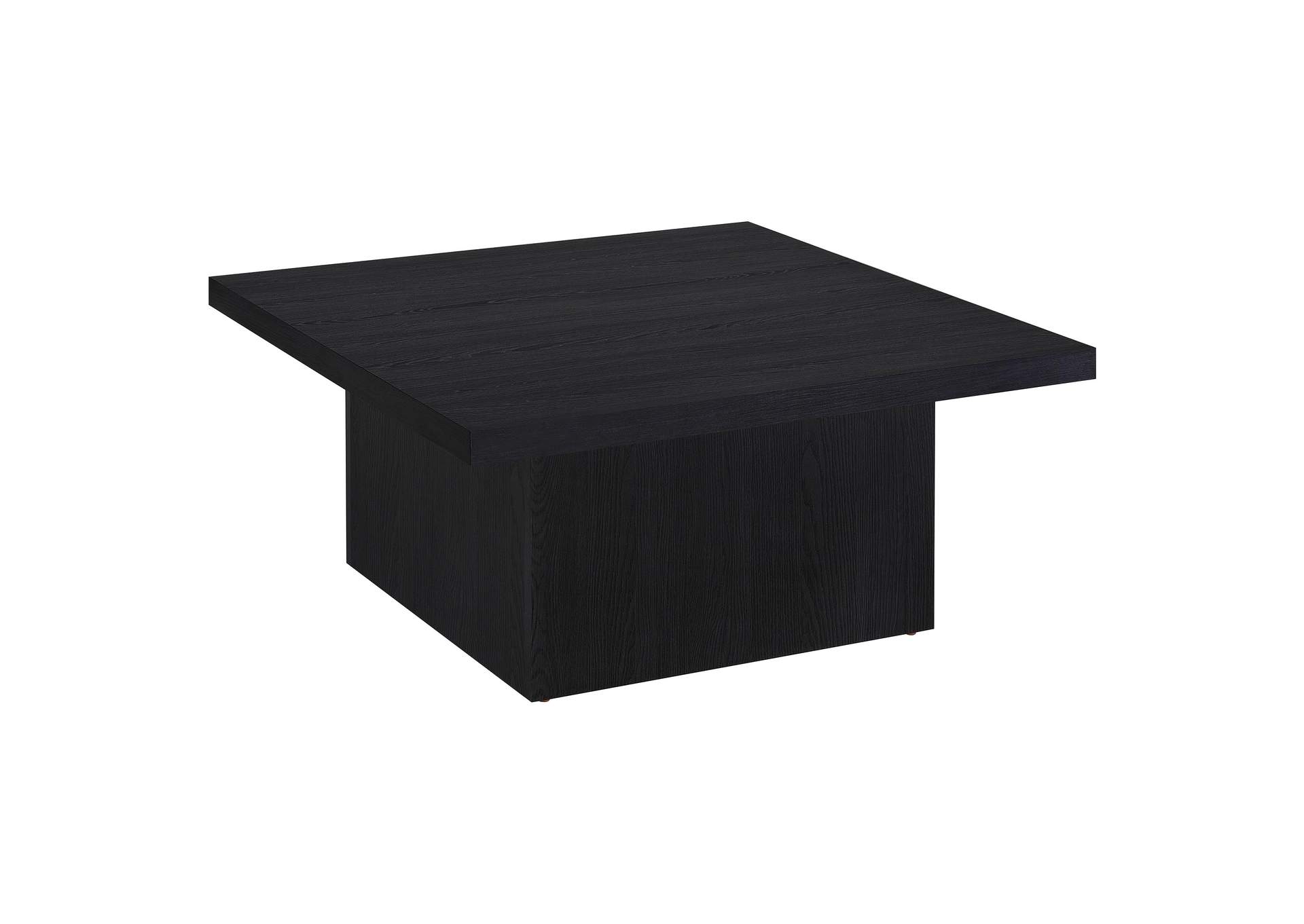 Devar 3-piece Square Cocktail Coffee End Table Set Black image 9