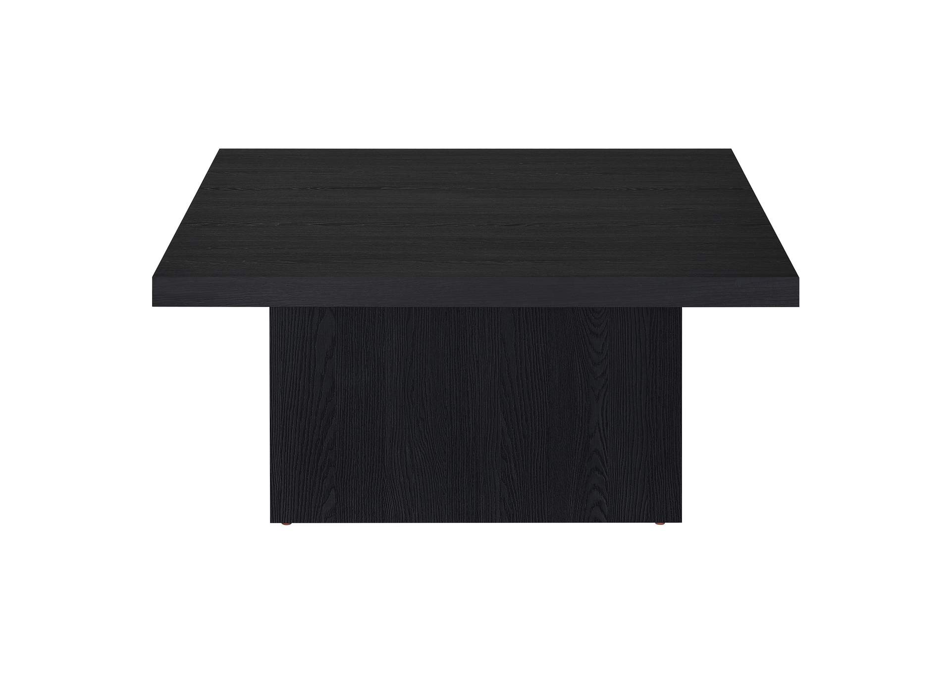 Devar 3-piece Square Cocktail Coffee End Table Set Black image 10