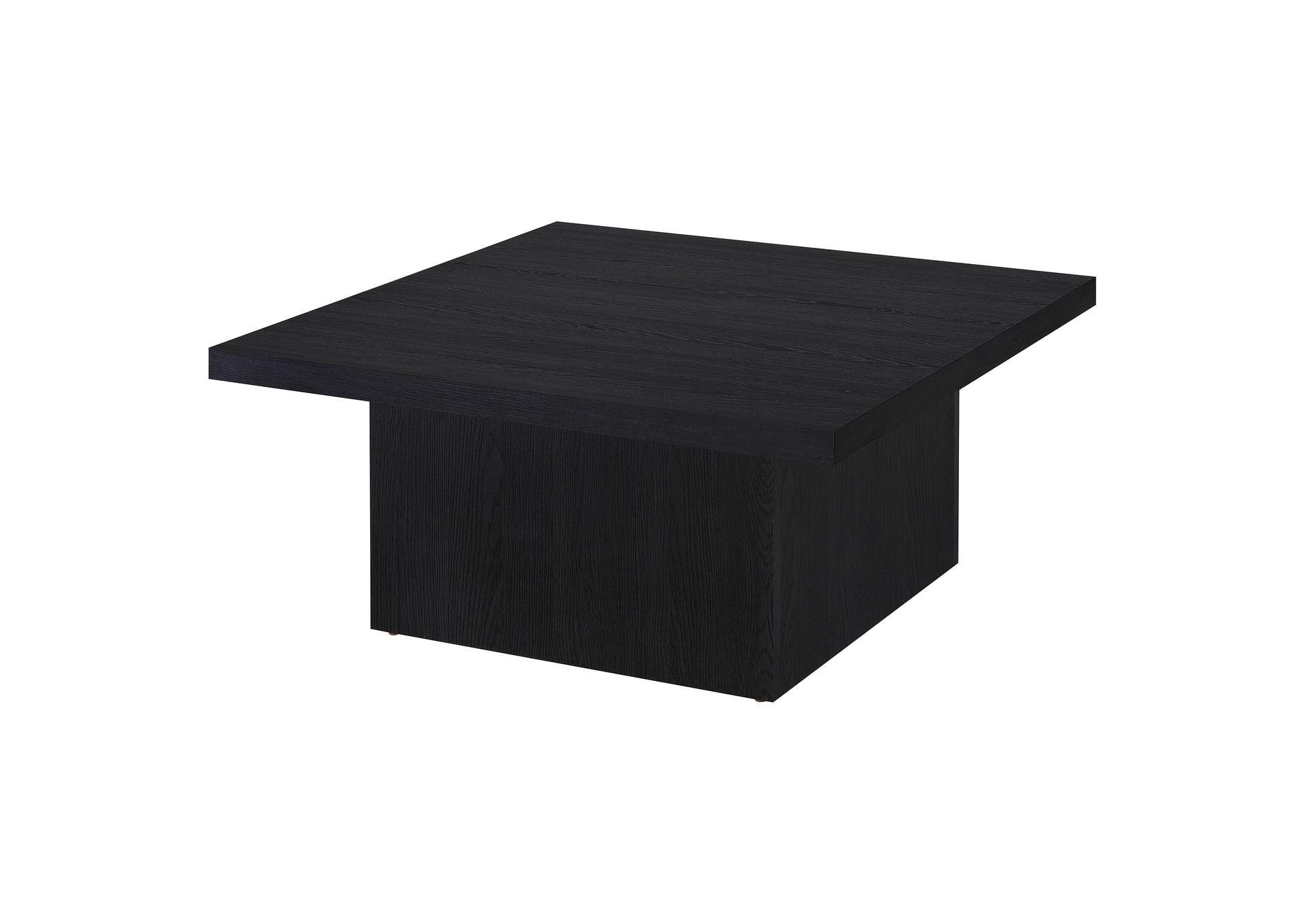 Devar 3-piece Square Cocktail Coffee End Table Set Black image 11