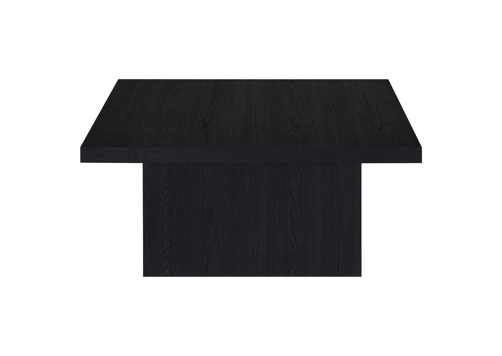 Devar 3-piece Square Cocktail Coffee End Table Set Black image 12