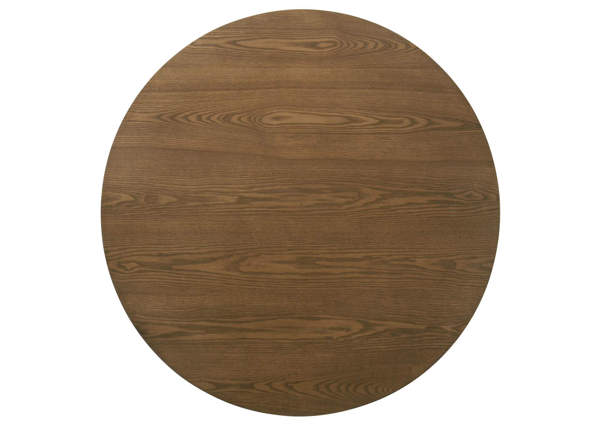 Franklin 3-piece Round Pedestal Coffee Table Set Dark Brown image 7