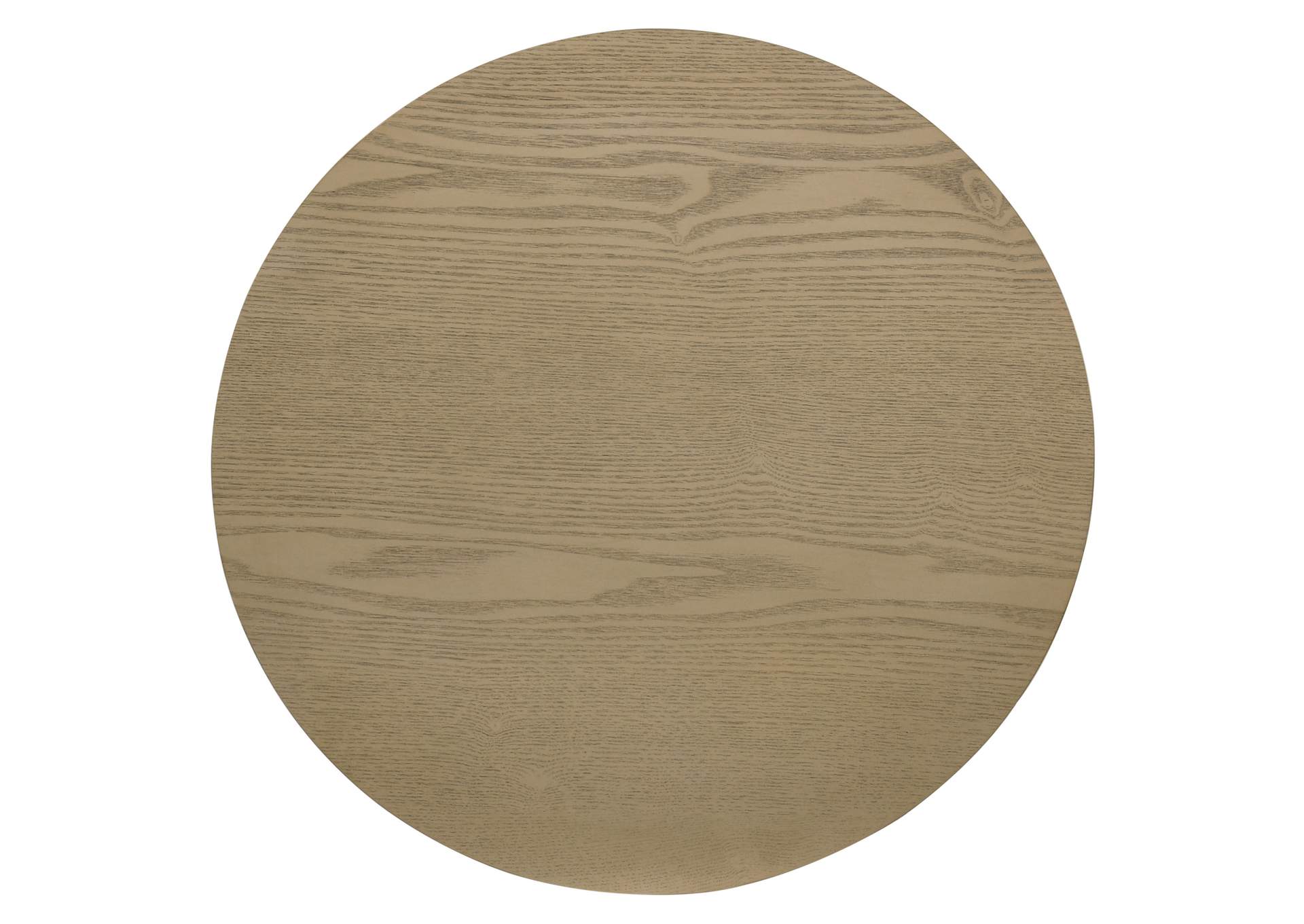 Hamlyn Round Fluted Occasional Side End Table Natural Oak image 4