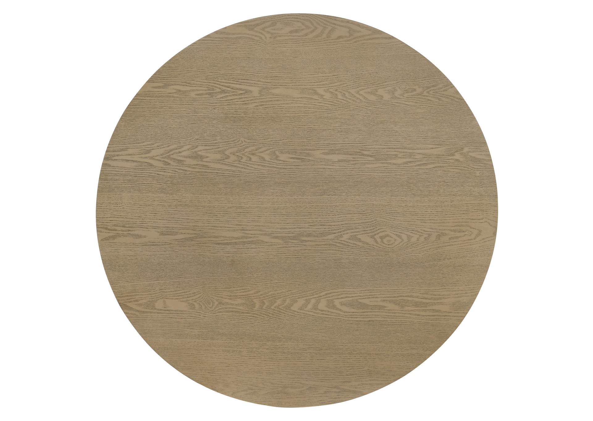 Hamlyn 2-piece Round Fluted Coffee and End Table Set Natural Oak image 7