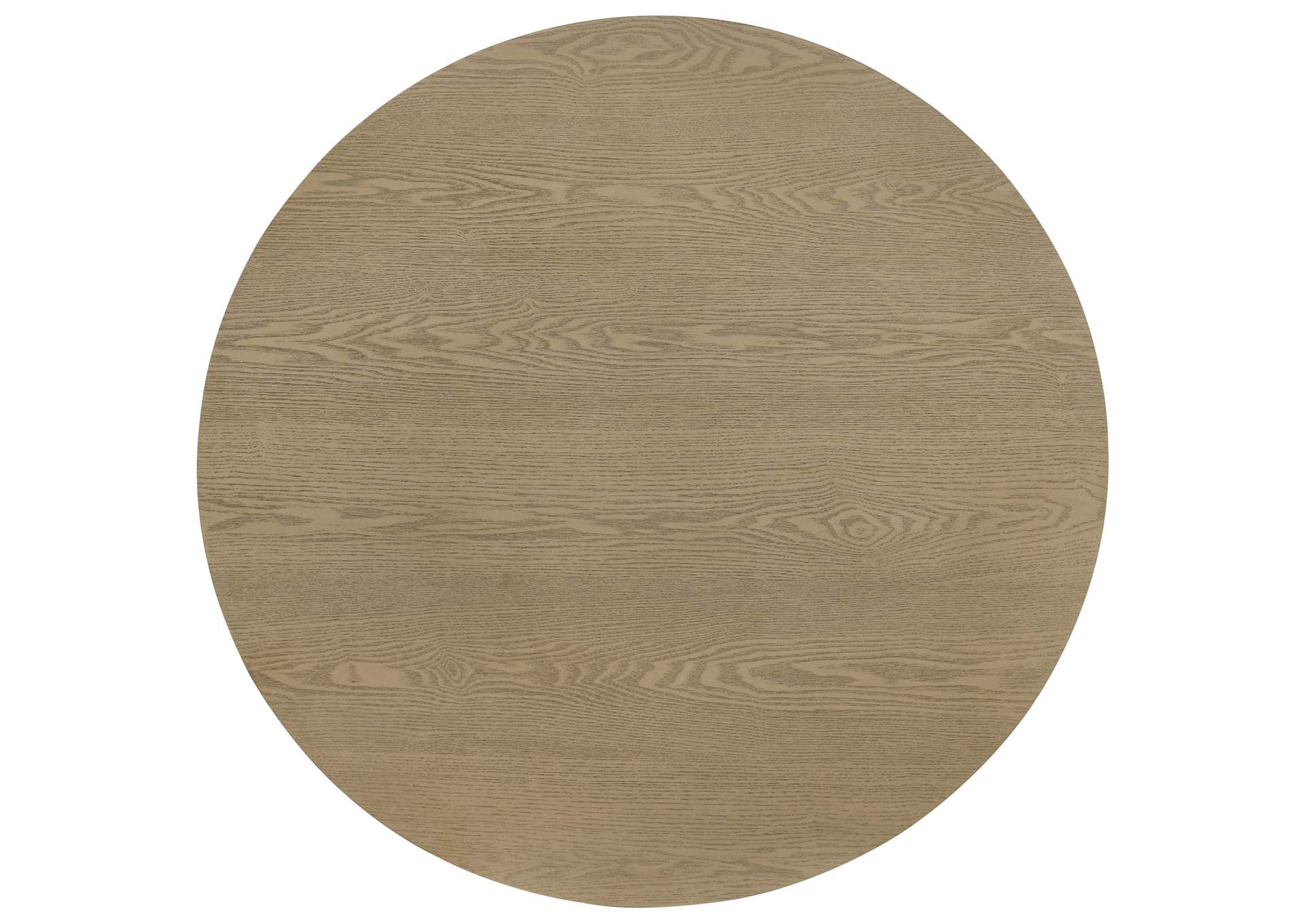 Hamlyn Round Fluted Occasional Cocktail Coffee Table Natural Oak image 4
