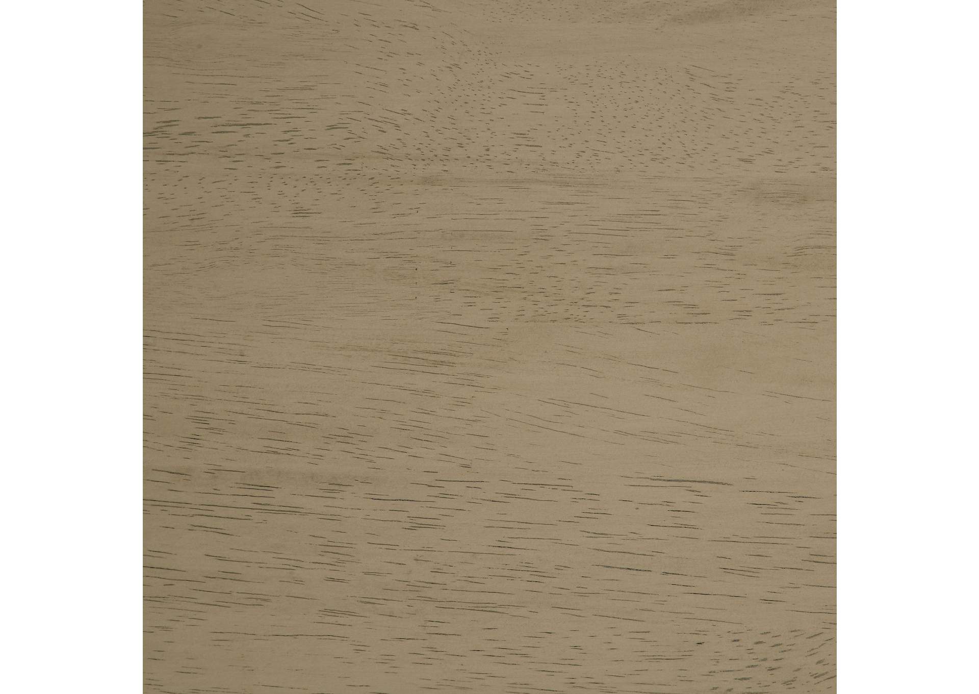 Hamlyn Round Fluted Occasional Cocktail Coffee Table Natural Oak image 6