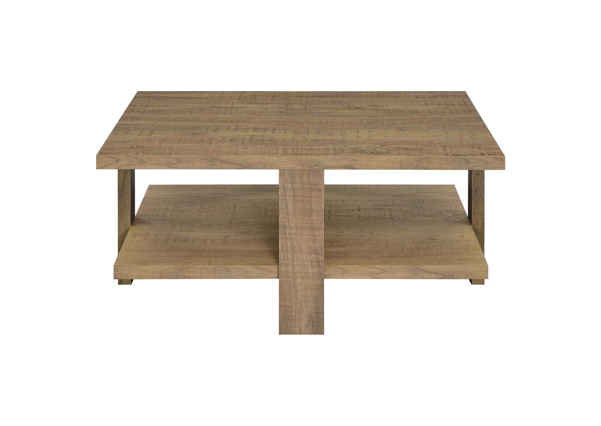 Dawn 3-piece Round Coffee and End Table Set Mango Brown