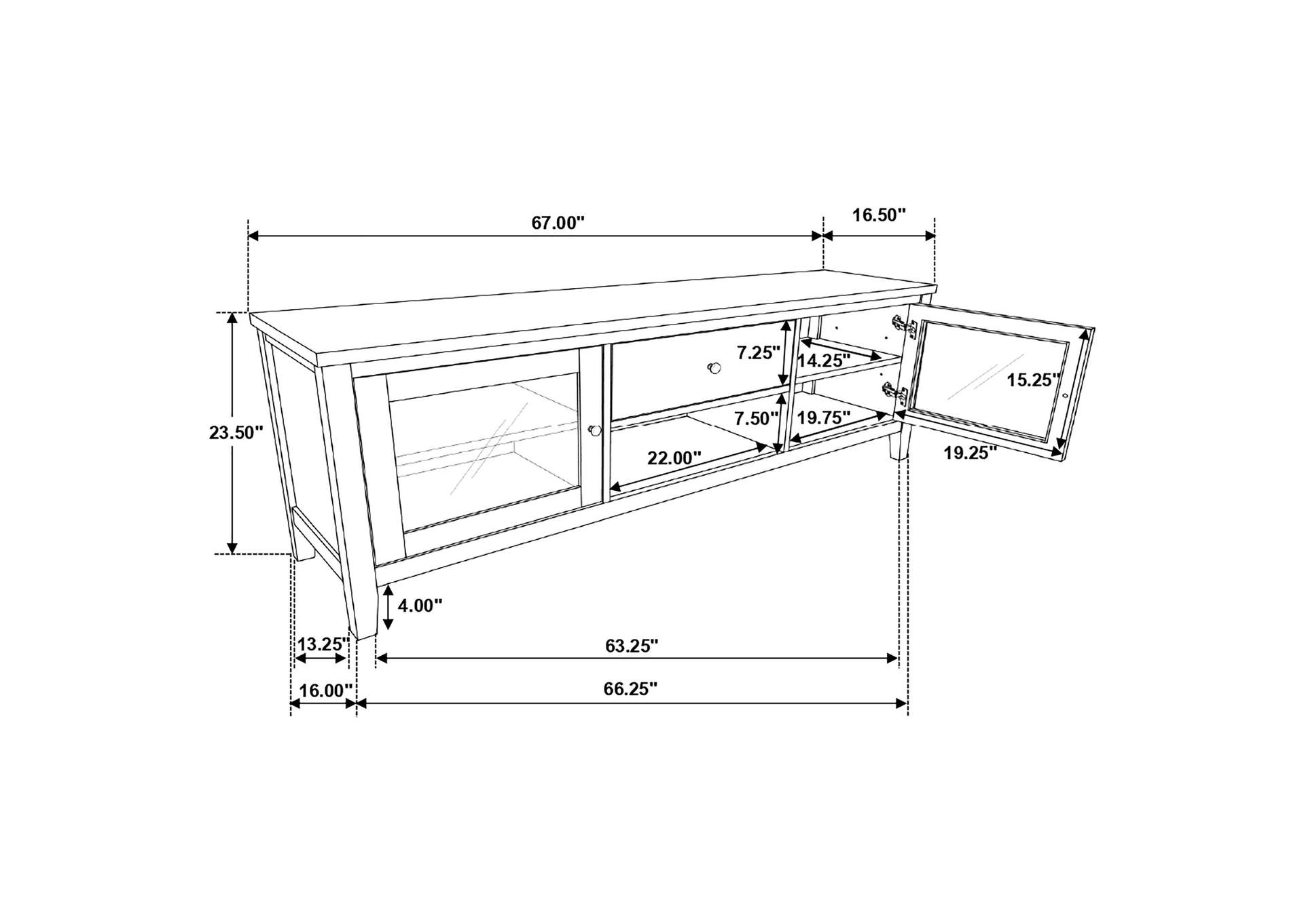 Hollis 2-door Wood 67