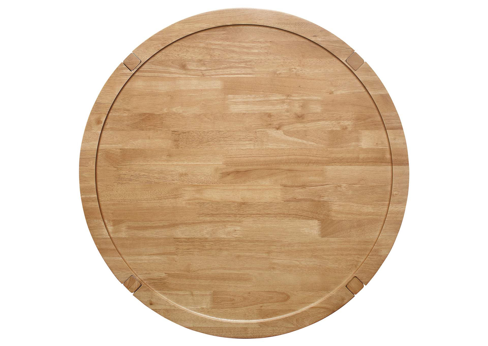 Camillo 2-piece Round Coffee and End Table Set Maple