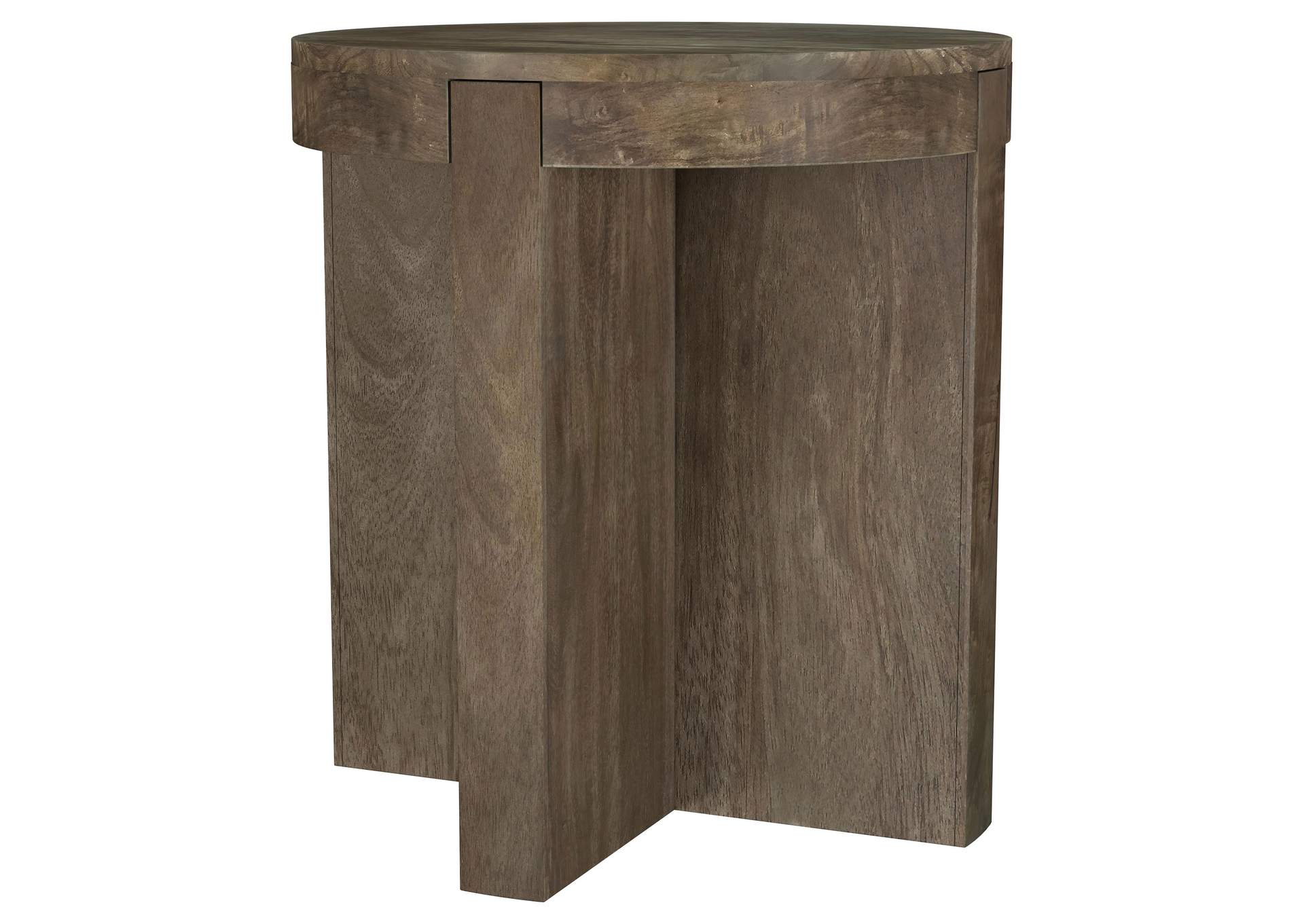 Kinkaid 3-piece Solid Wood Coffee and End Table Set Brown