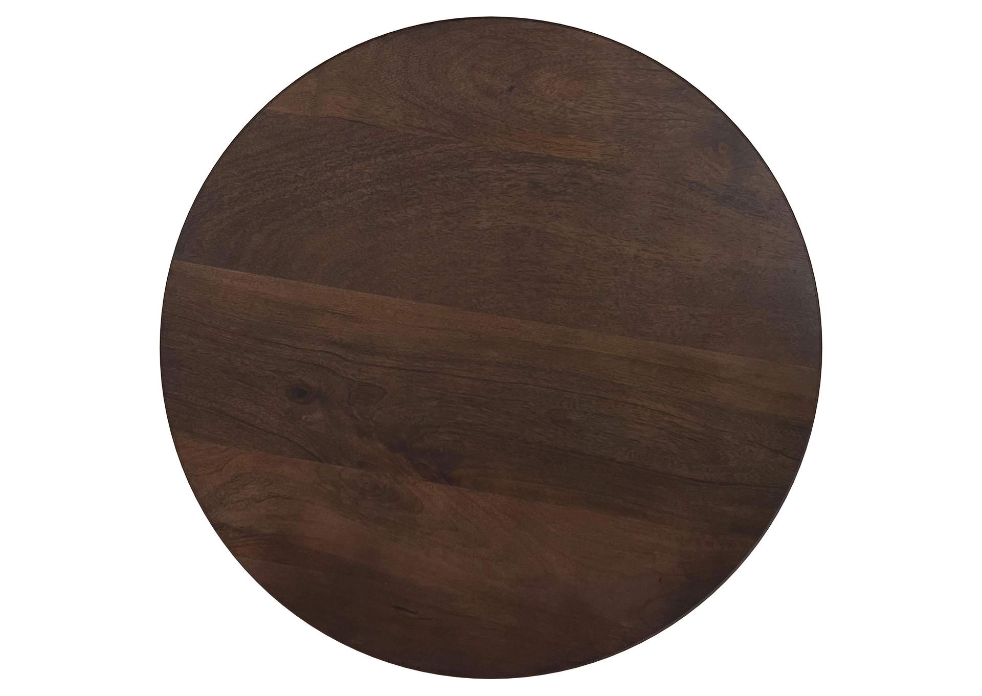 Cayenne Solid Mango Wood Accent Side End Table Walnut image 5