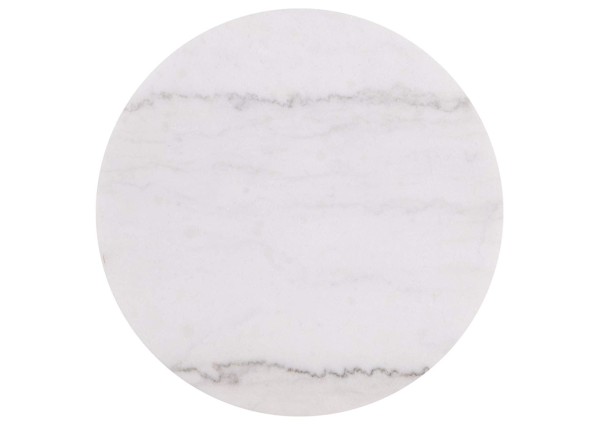 Jason 3-piece Round White Marble Coffee Table Set Greige image 5