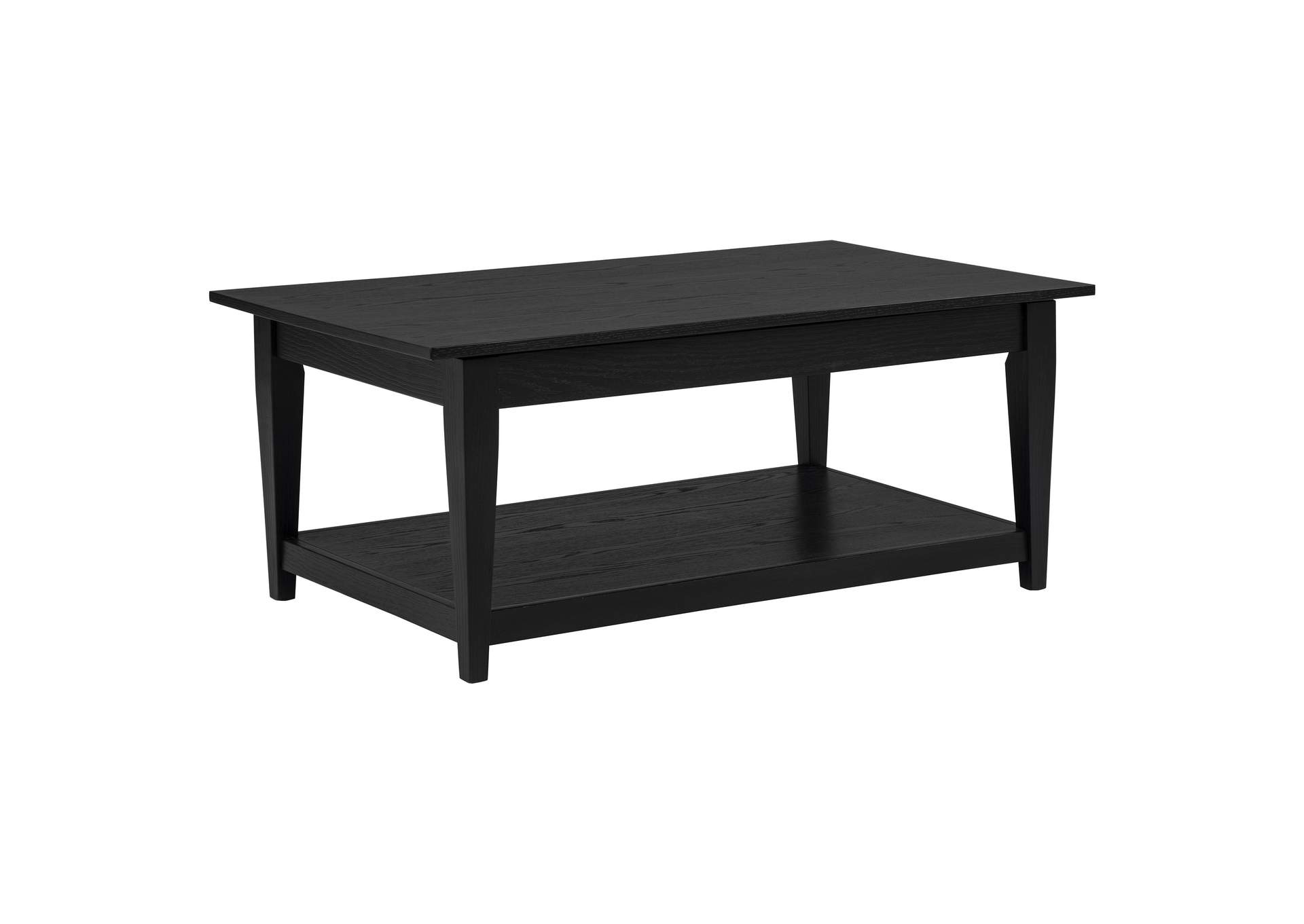 Lindenton Lift-Top Occasional Cocktail Coffee Table Black image 5