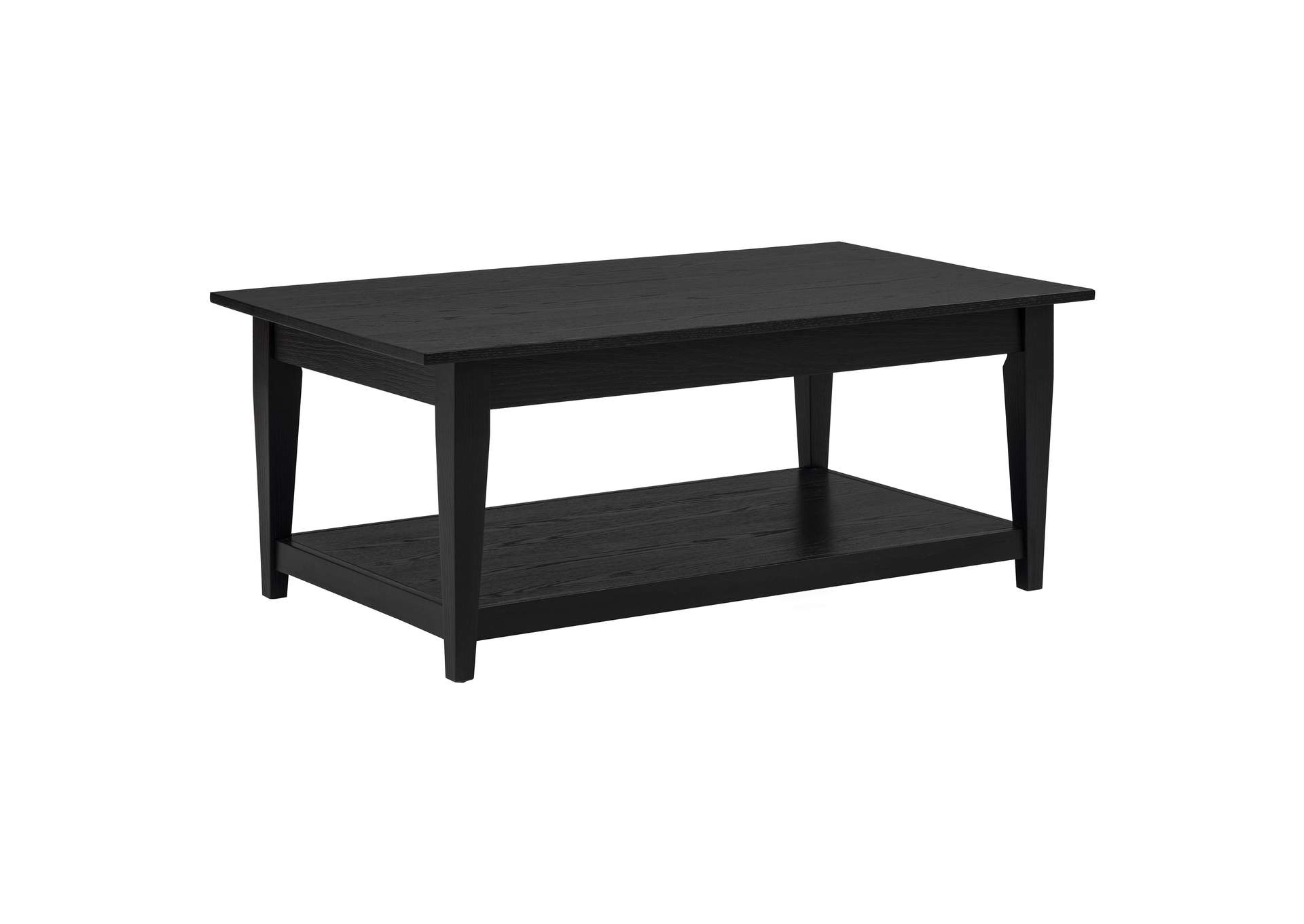 Lindenton Lift-Top Occasional Cocktail Coffee Table Black image 8