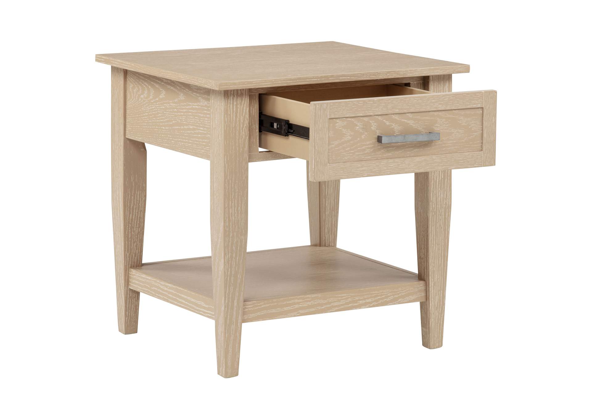 Lindenton 1-drawer Wood Occasional Side End Table Blonde image 4