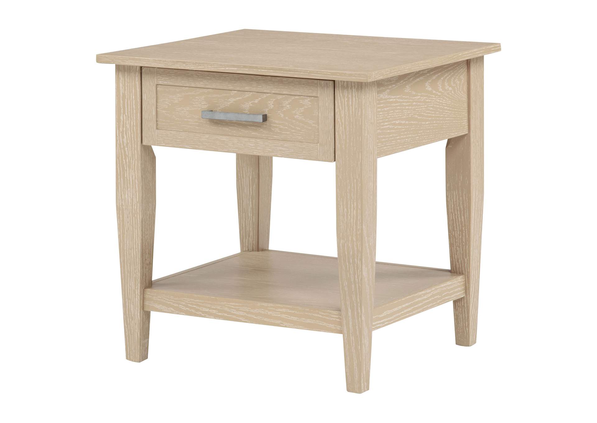 Lindenton 1-drawer Wood Occasional Side End Table Blonde image 7