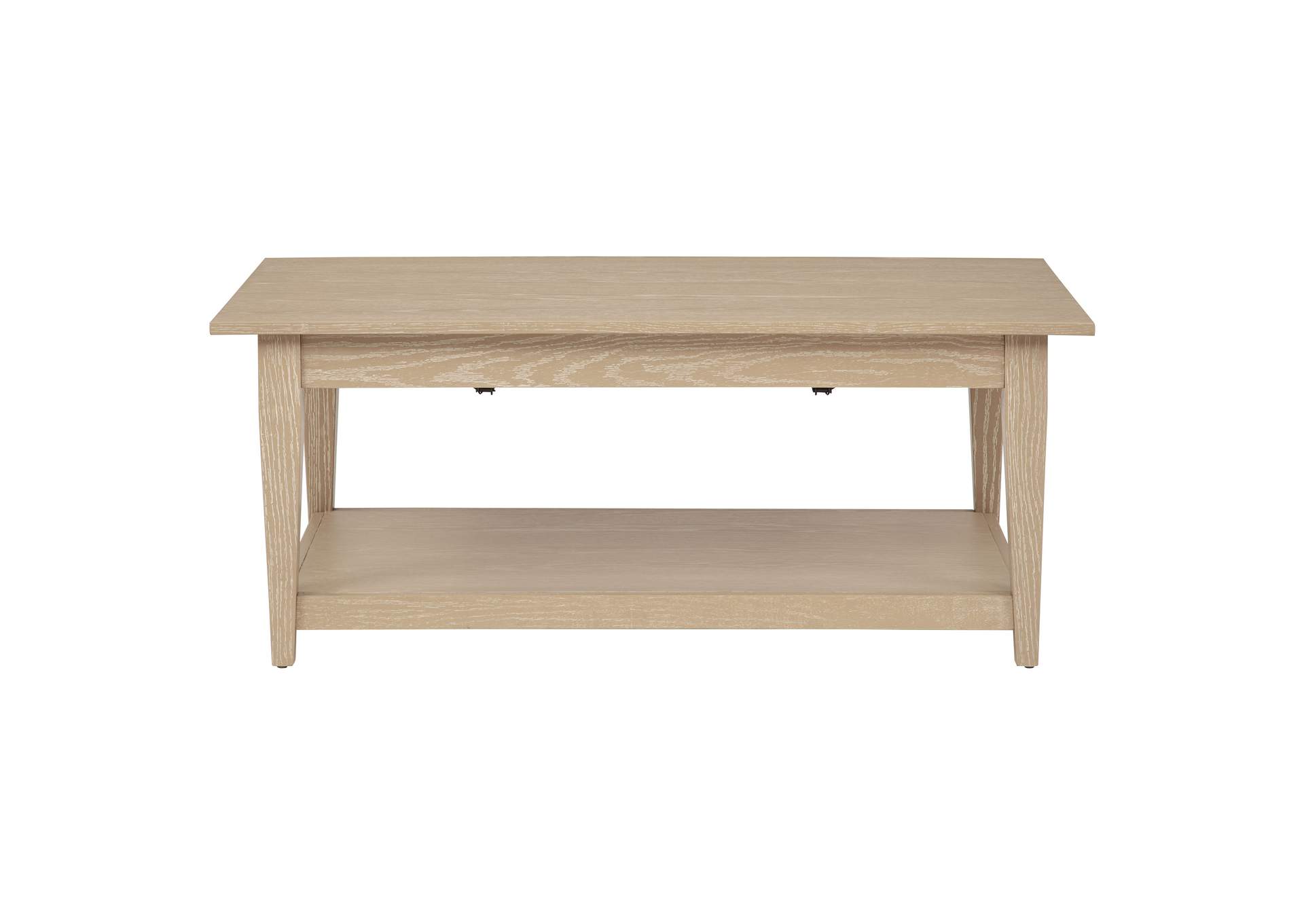 Lindenton Lift-Top Occasional Cocktail Coffee Table Blonde image 8