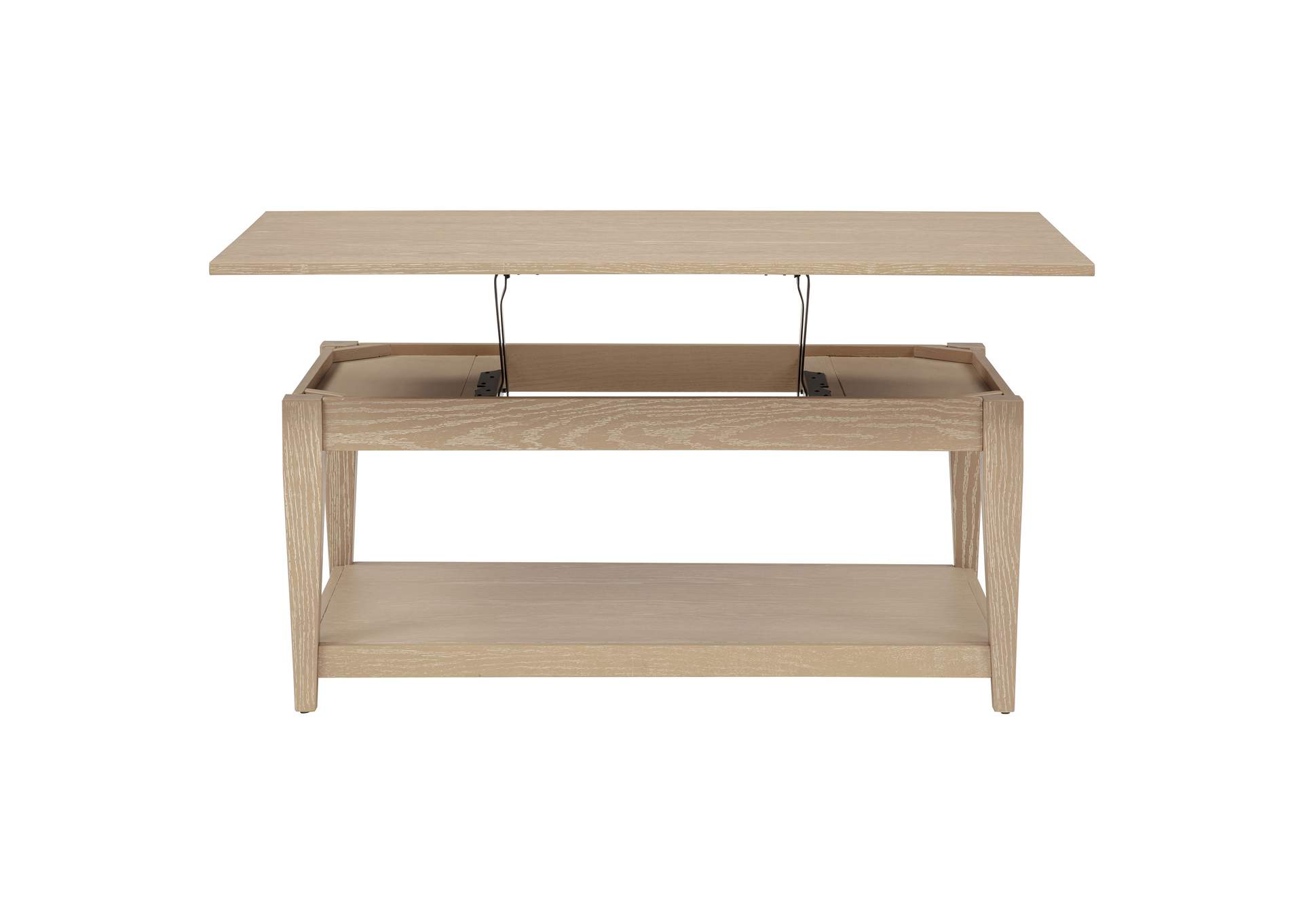Lindenton Lift-Top Occasional Cocktail Coffee Table Blonde image 9
