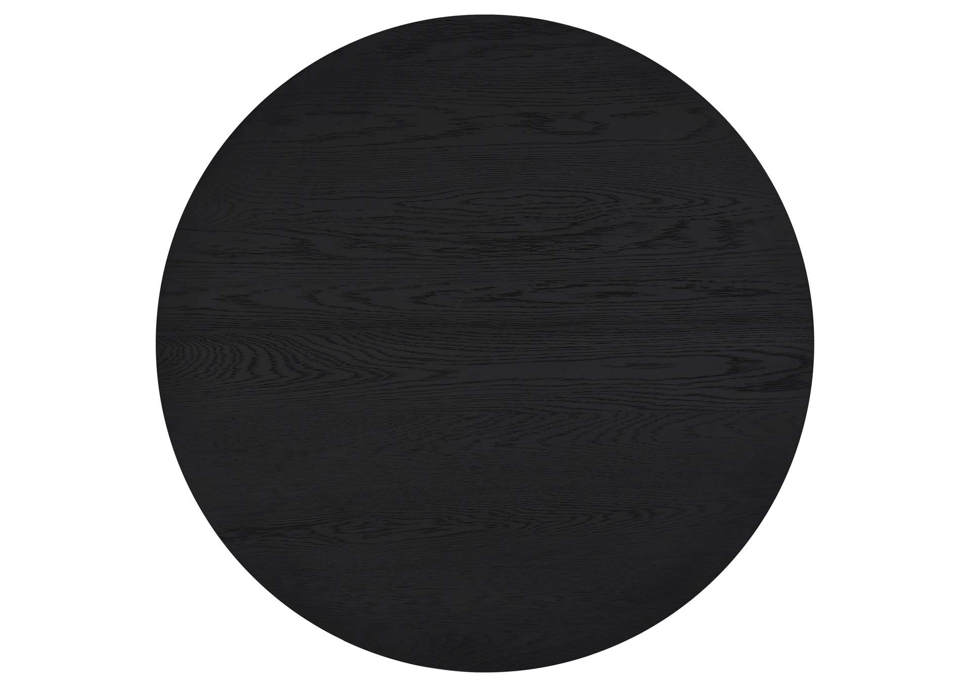 Sweeney 2-piece Round Wood Occasional Nesting Table Set Black image 7