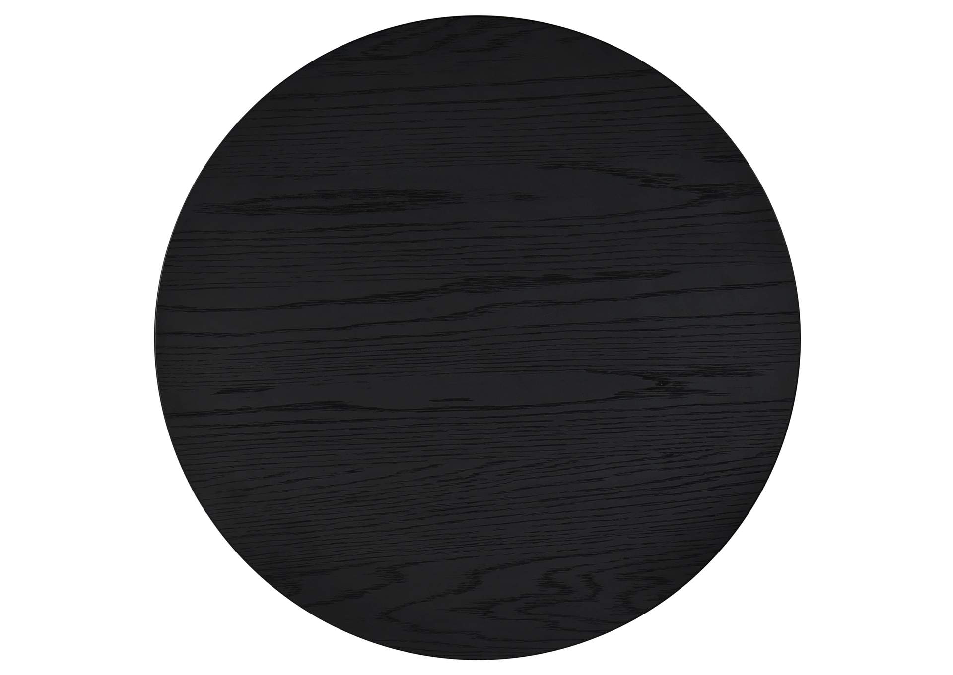 Sweeney 24-inch Round Wood Occasional Side End Table Black image 7