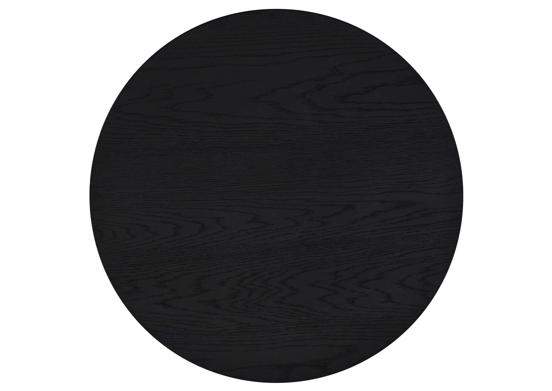 Sweeney 39-inch Round Wood Occasional Cocktail Coffee Table Black image 5