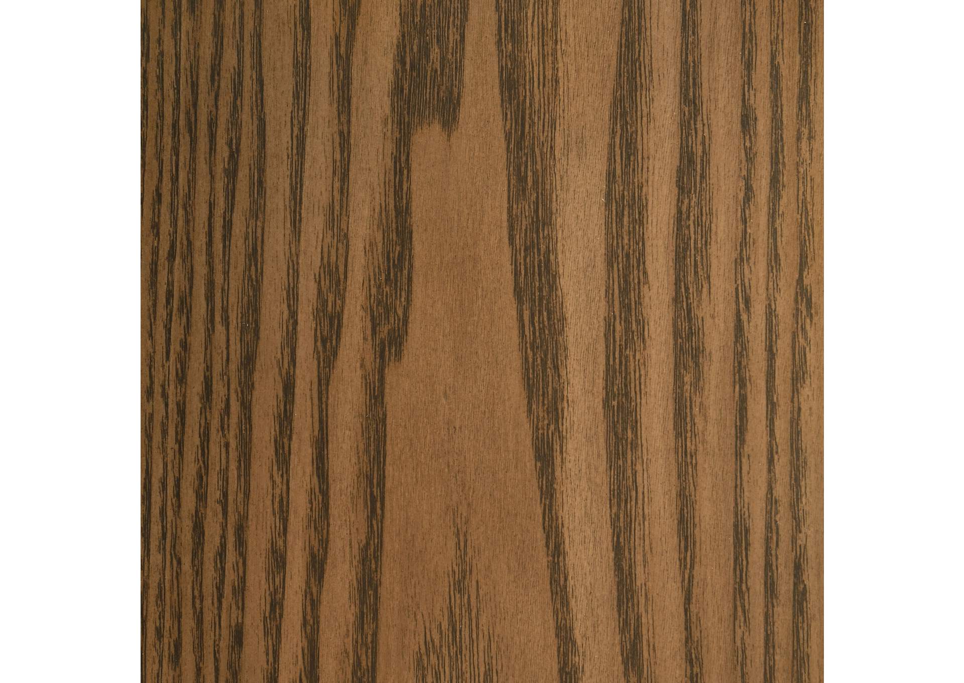 Franklin Round Wood Pedestal Side End Table Grey and Dark Brown image 6