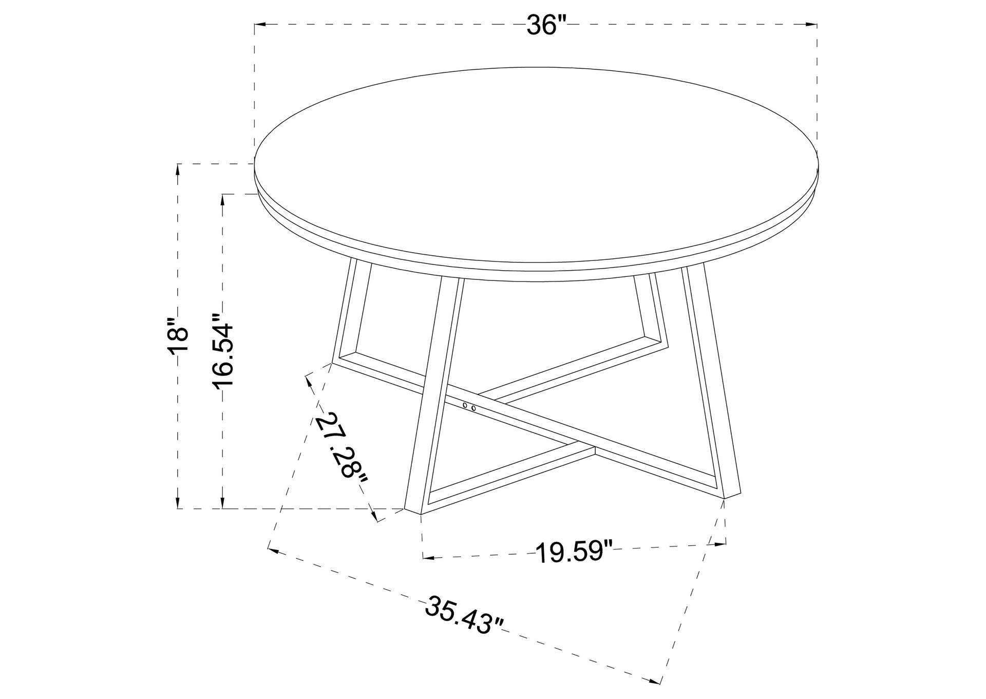 Hugo 2-piece Coffee and End Table Set White Faux Marble