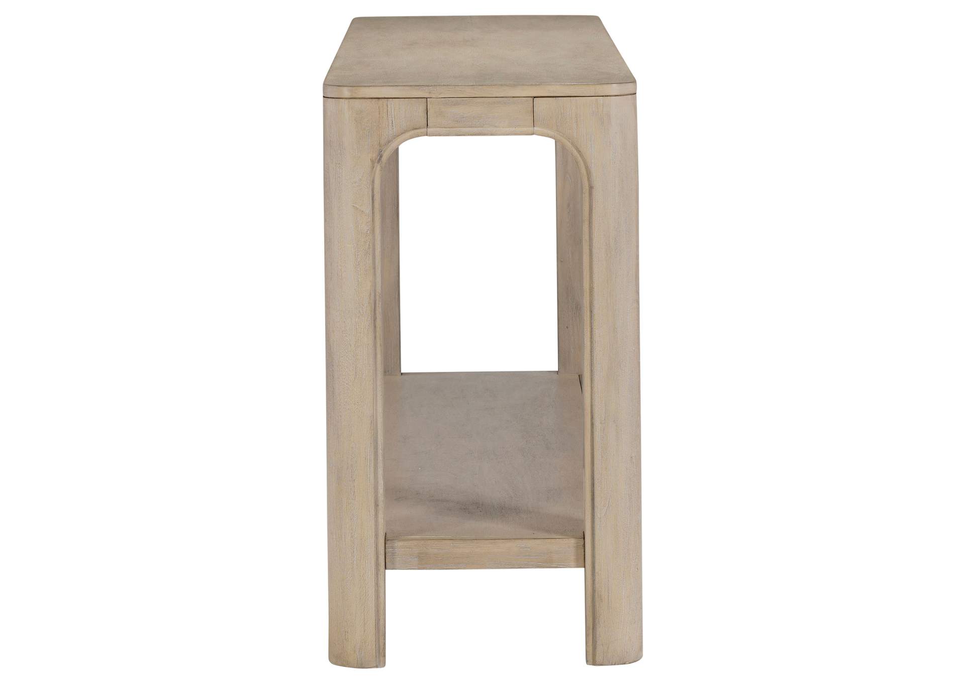 Solano 64-inch Entryway Console Sofa Table Weathered Mango image 7