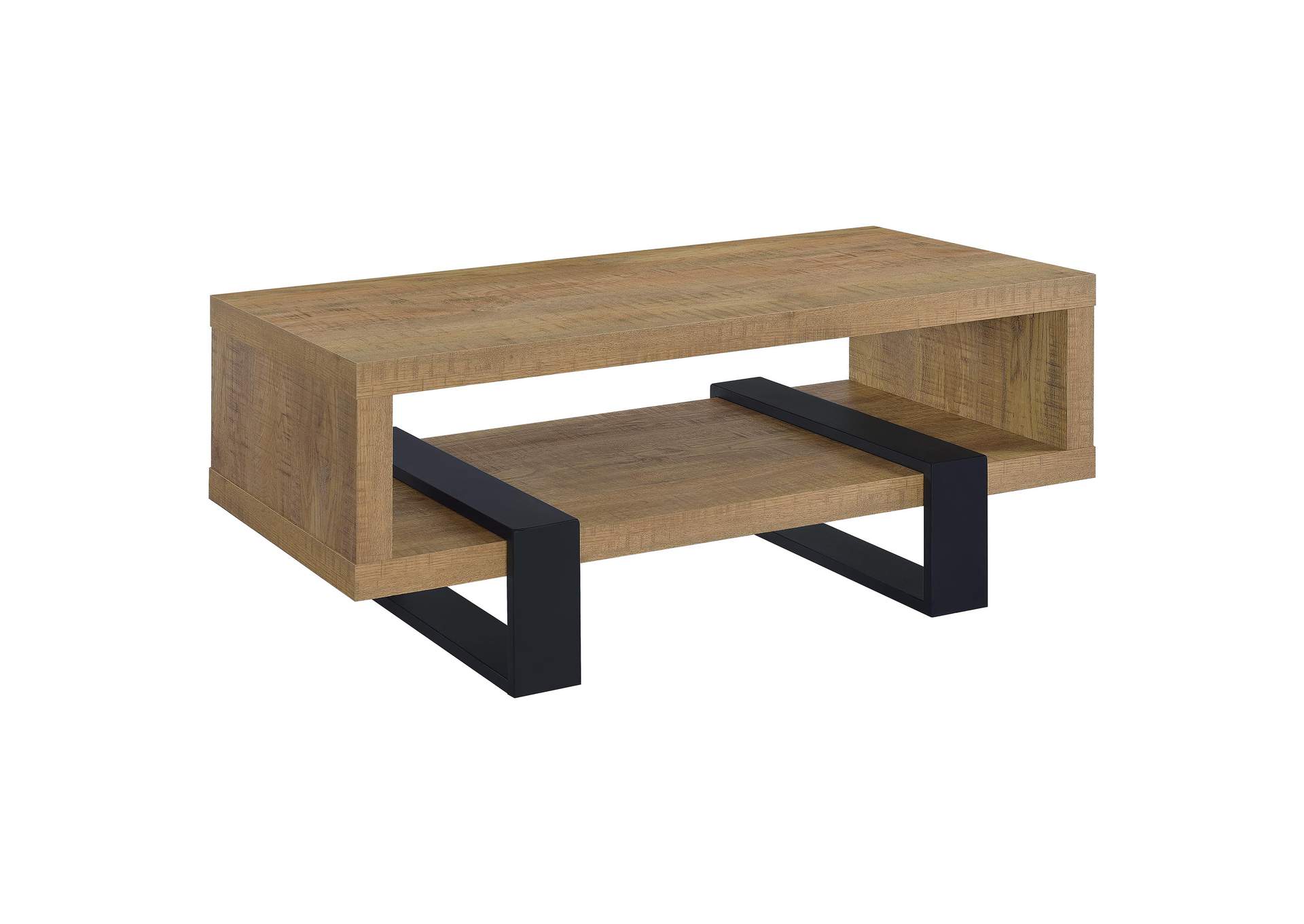 Dinard Engineered Wood Cocktail Coffee Table Mango image 1