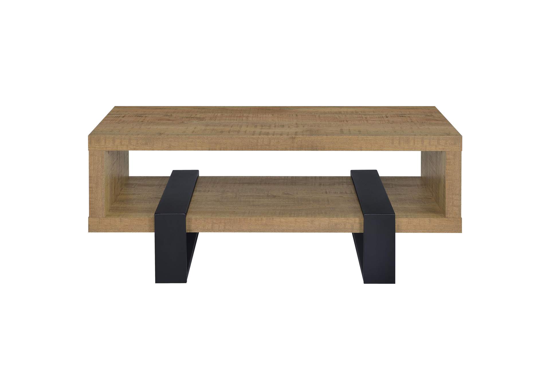 Dinard Engineered Wood Cocktail Coffee Table Mango image 4