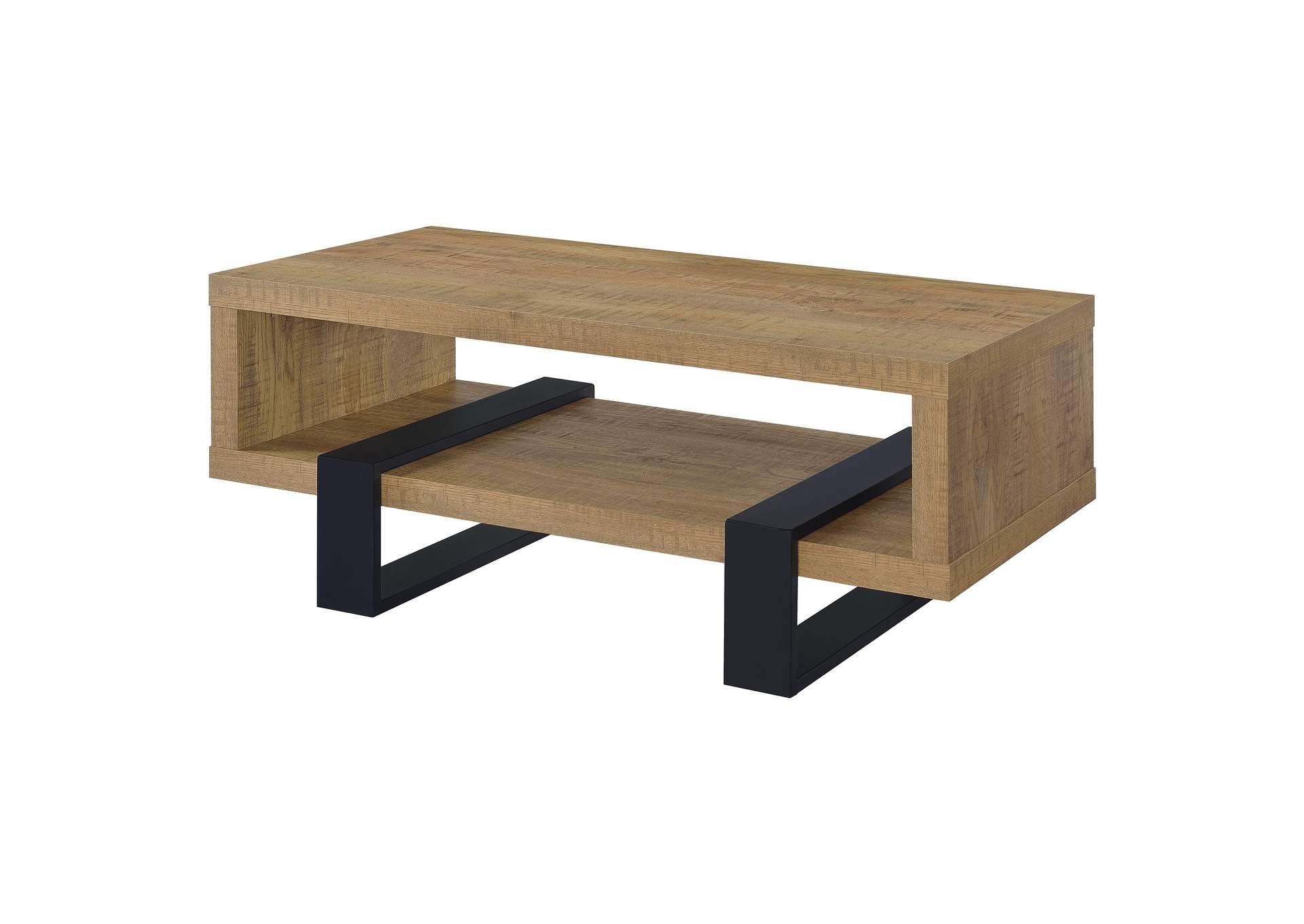Dinard Engineered Wood Cocktail Coffee Table Mango image 5