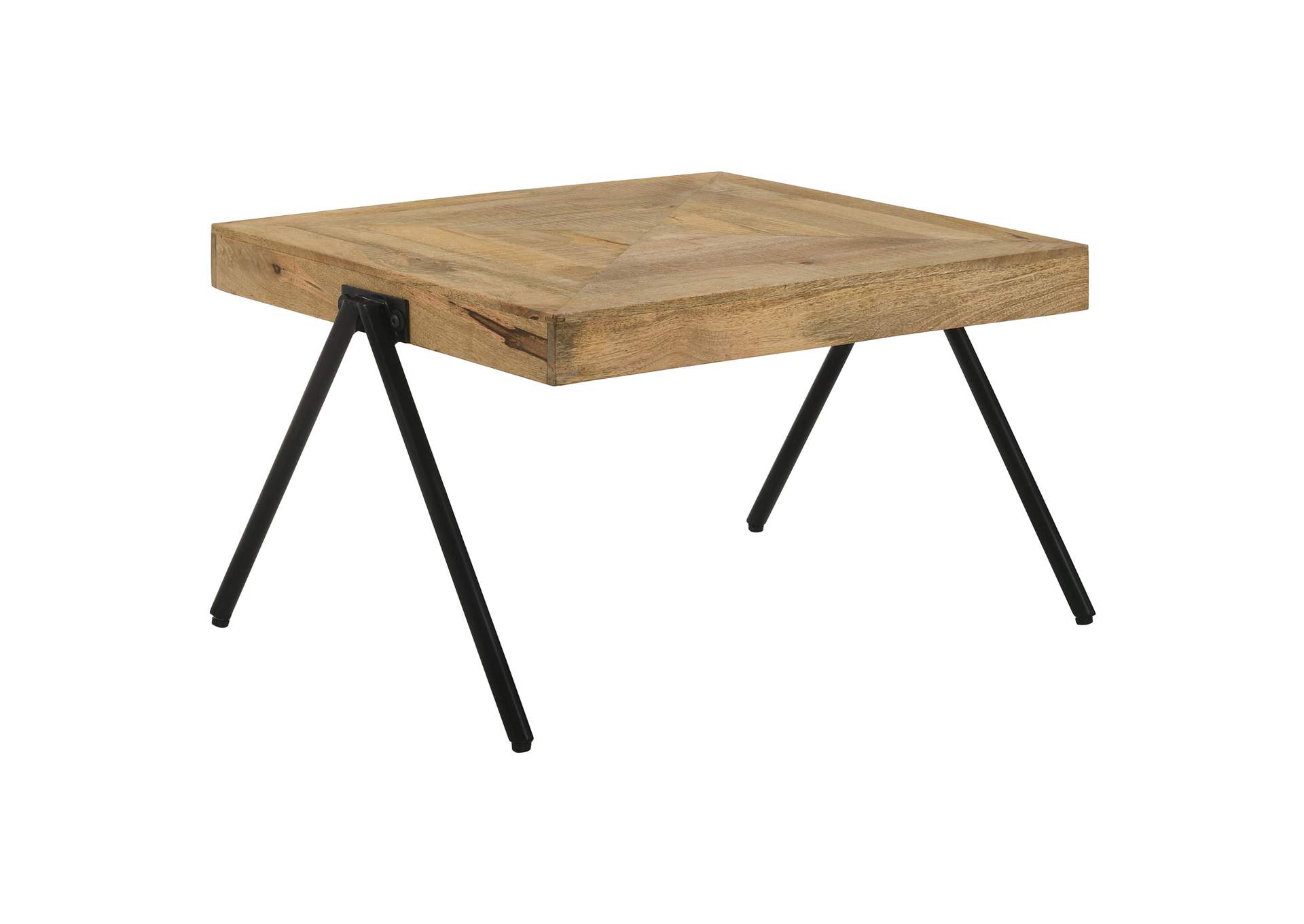 Avery 2-piece Solid Mango Coffee and End Table Set Natural
